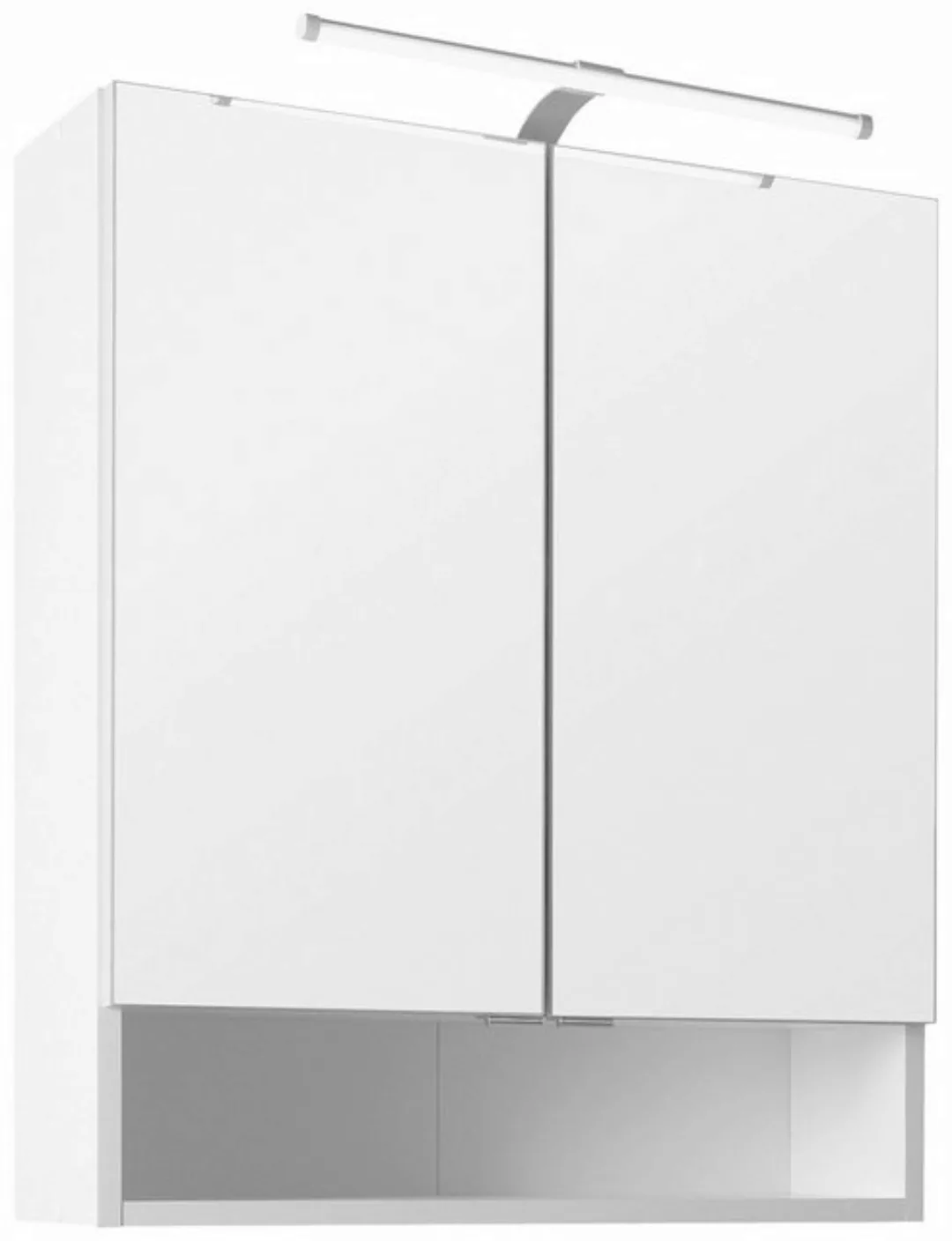 welltime Spiegelschrank 60 Breite 60 cm, mit Schalter und Steckdose günstig online kaufen