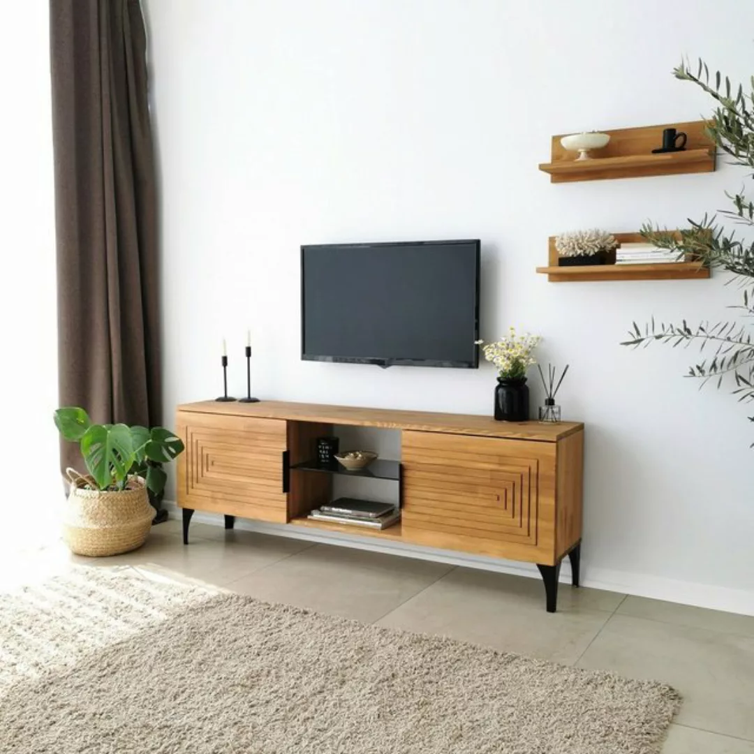 Skye Decor TV-Schrank 100% PINE SOLID WOOD, 15 cm x 12 cm x 50 cm S1525 günstig online kaufen