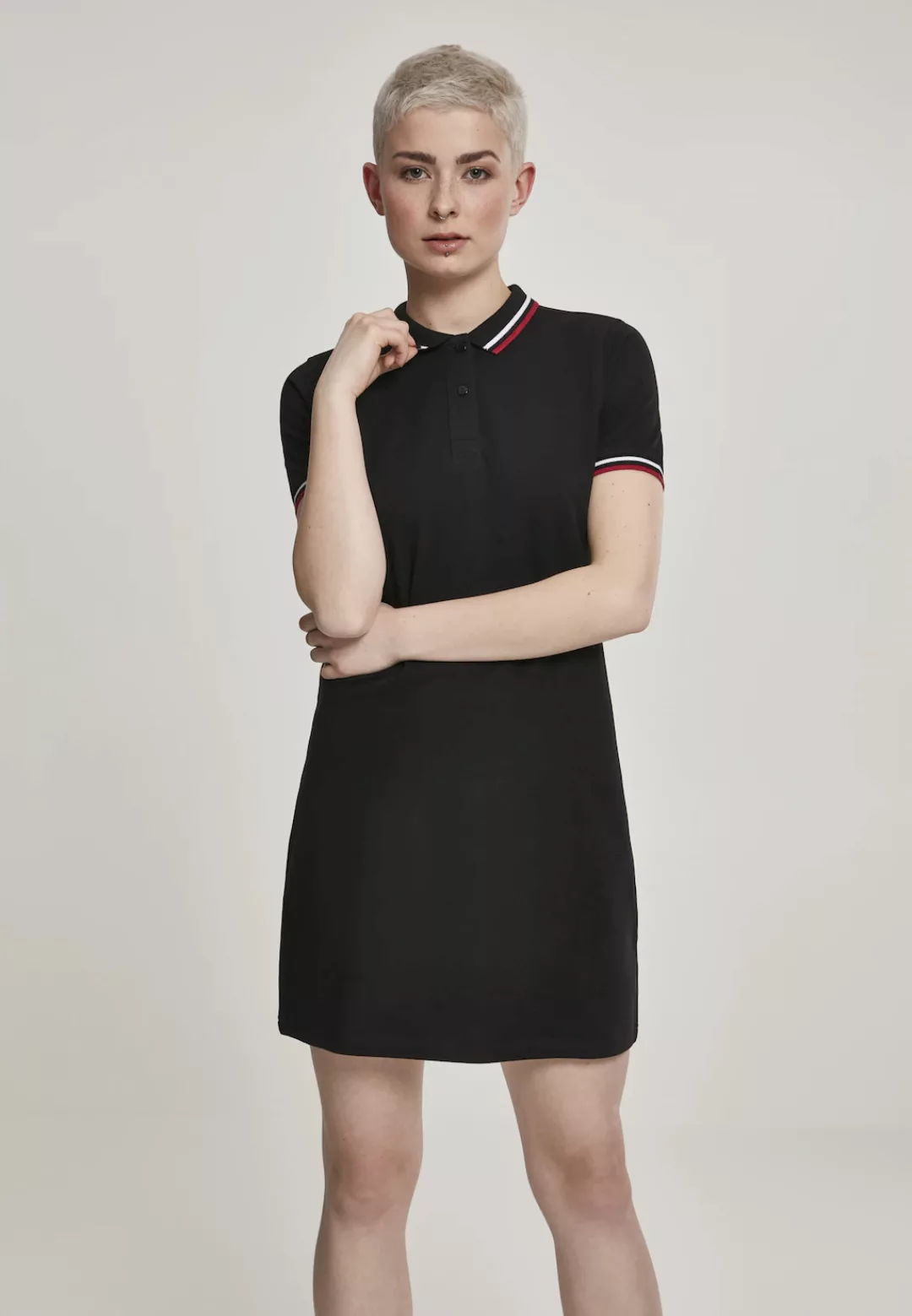 URBAN CLASSICS Jerseykleid "Damen Ladies Polo Dress", (1 tlg.) günstig online kaufen