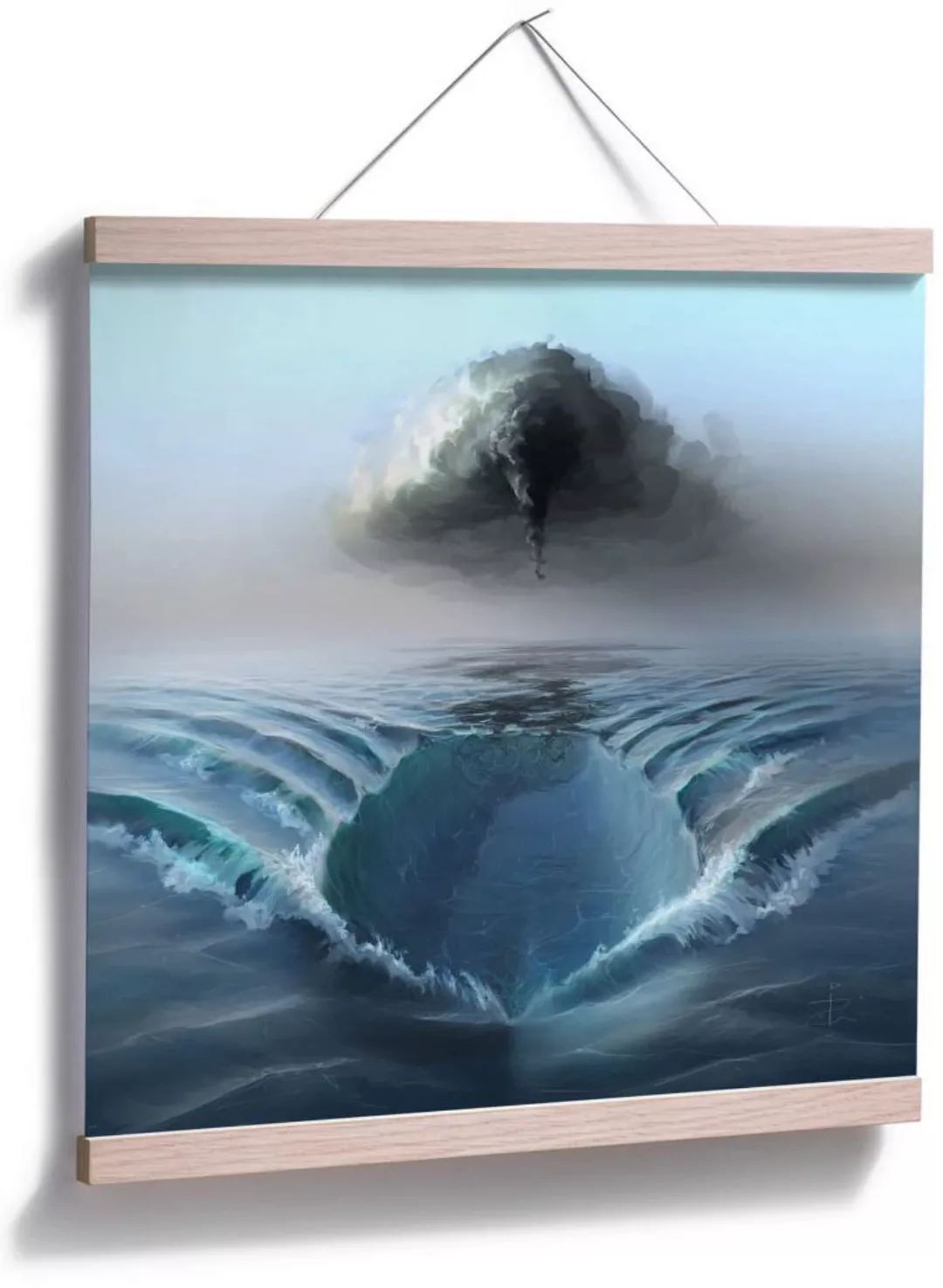 Wall-Art Poster »Ozean Sehnsucht Schiff auf Meer«, Meer, (1 St.), Poster oh günstig online kaufen