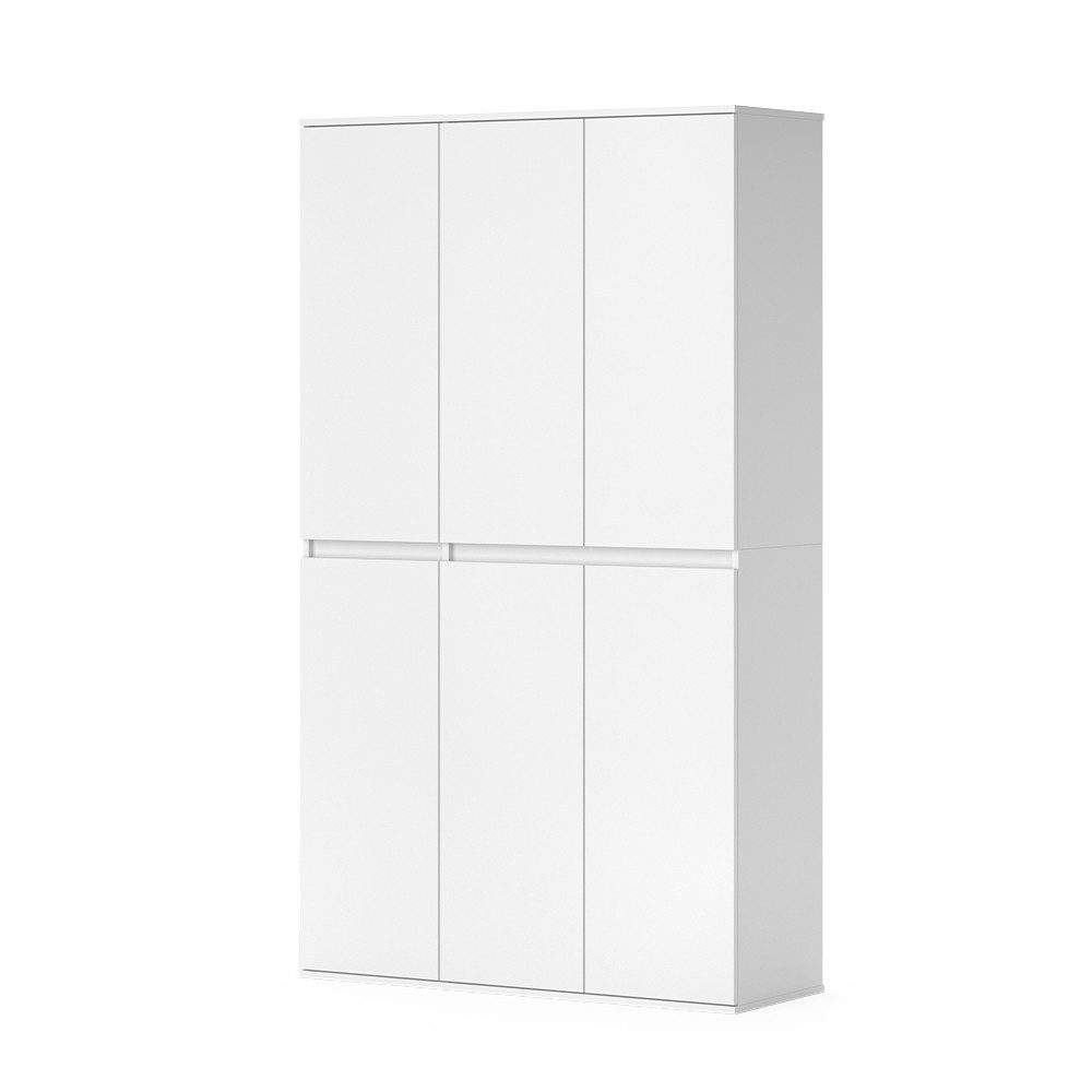 Vicco Kleiderschrank Claus, Weiß, 111 x günstig online kaufen