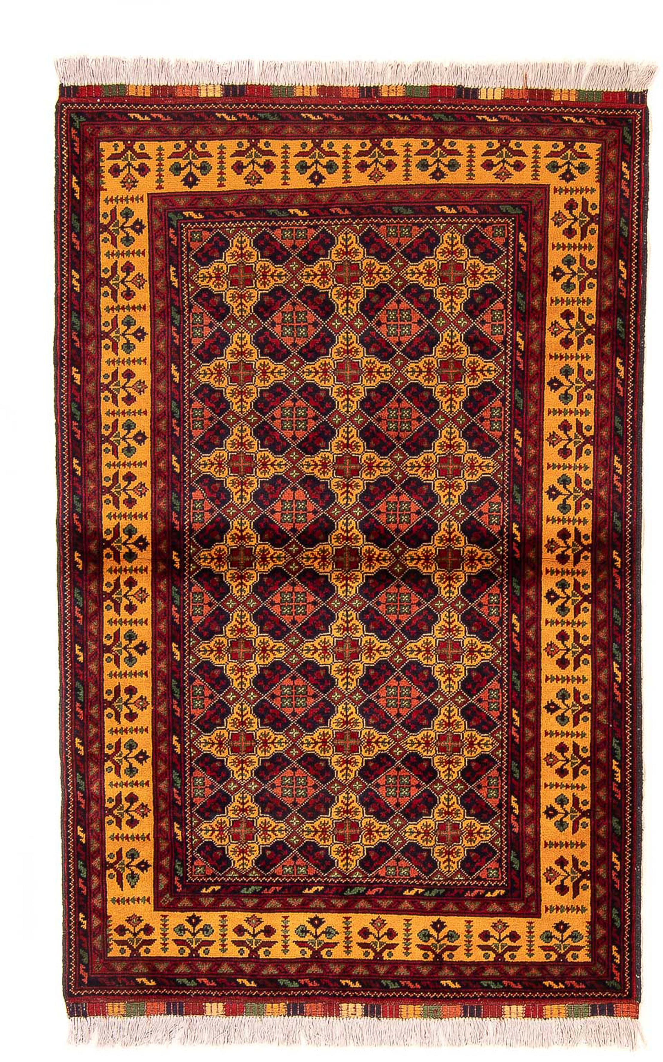 morgenland Orientteppich »Afghan - Buchara - 208 x 90 cm - mehrfarbig«, rec günstig online kaufen