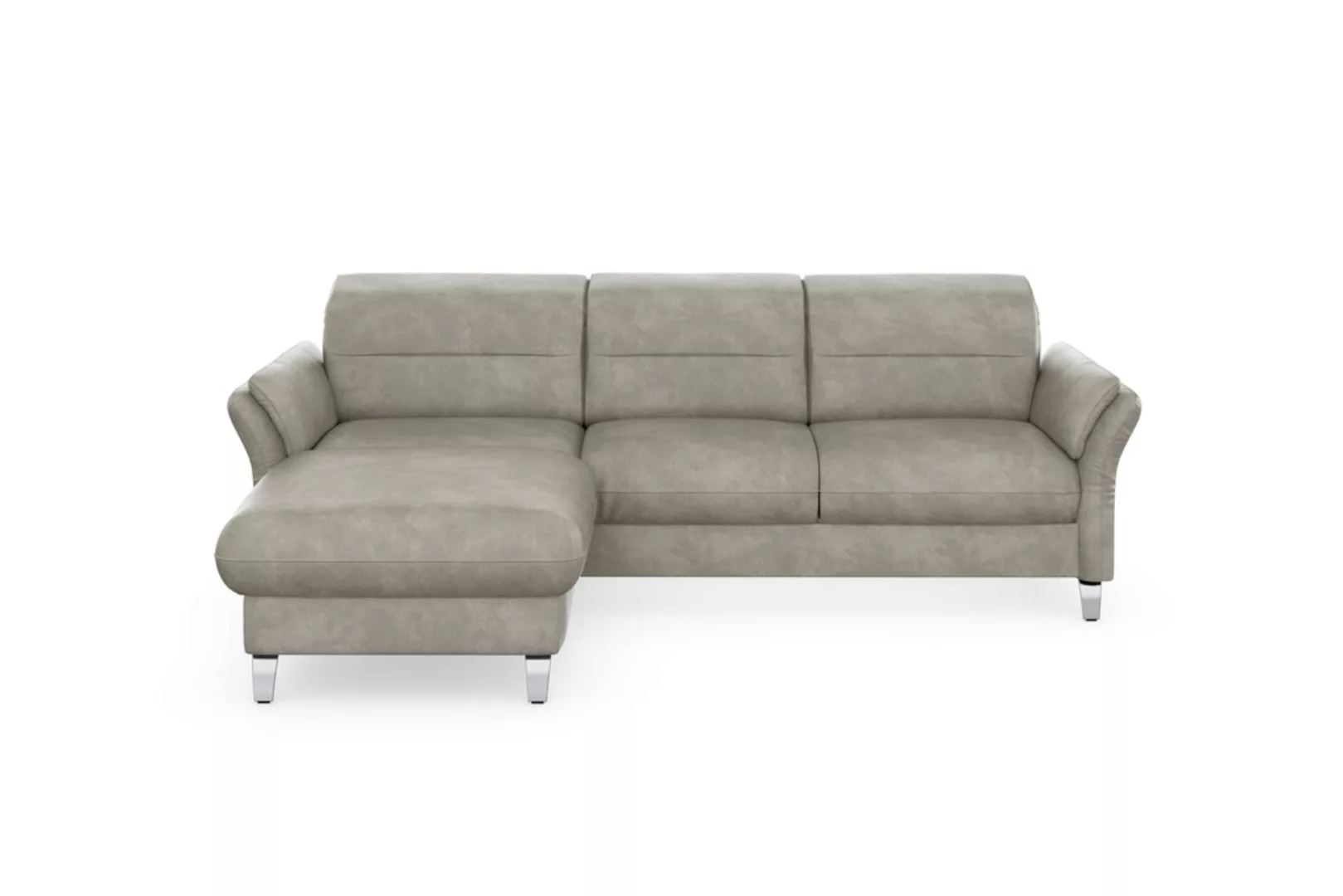 sit&more Ecksofa "Grenoble L-Form mit Federkern", wahlweise mit Bettfunktio günstig online kaufen