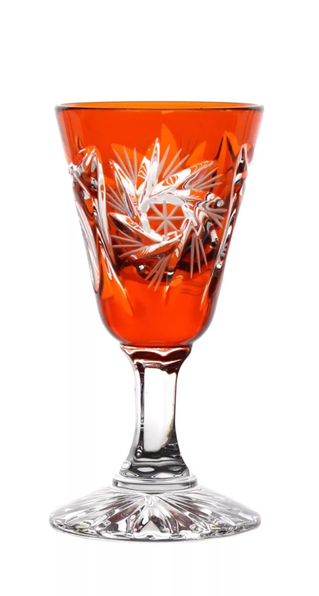 Likörglas Schleuderstern 25 ml, orange günstig online kaufen