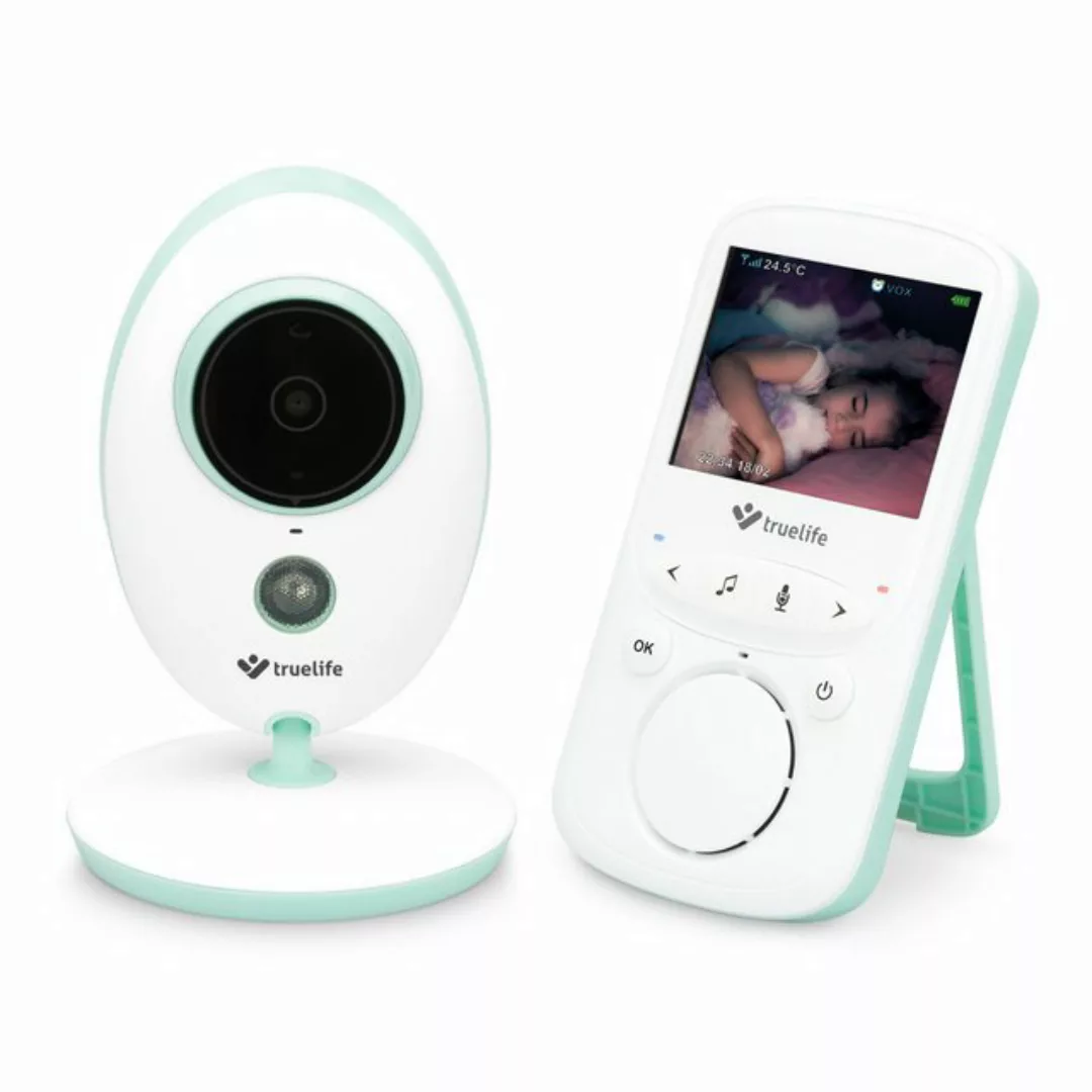 TrueLife Video-Babyphone NannyCam V24 Pro, Display 2,4", klares Bild, Packu günstig online kaufen