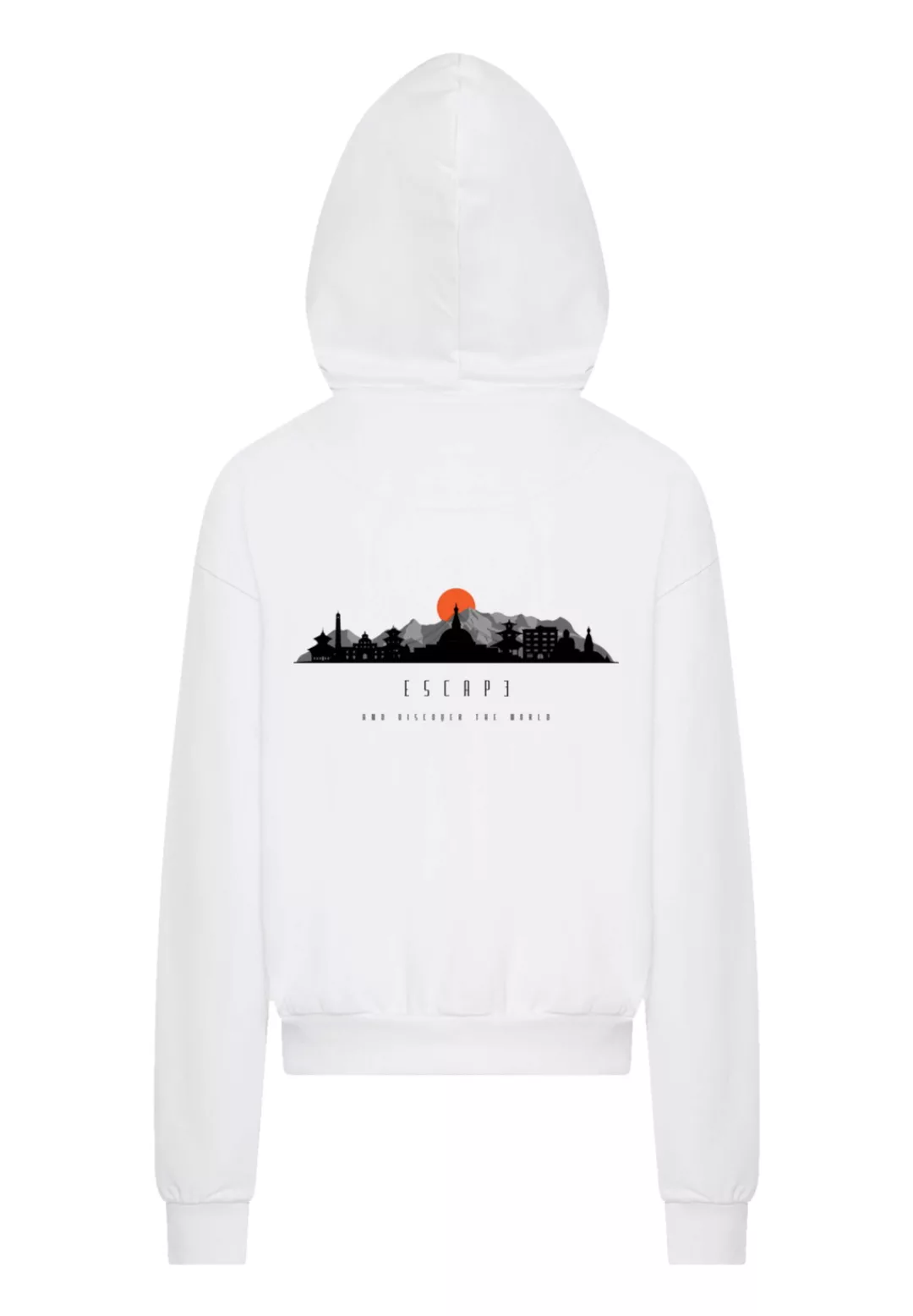 F4NT4STIC Kapuzenpullover "Escape Discover the World Asian Town", Premium Q günstig online kaufen