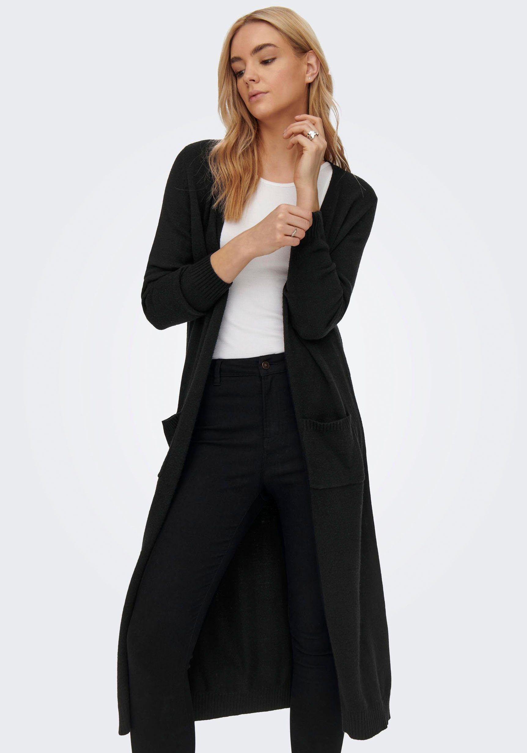 ONLY Longstrickjacke ONLLESLY L/S LONG CARDIGAN günstig online kaufen