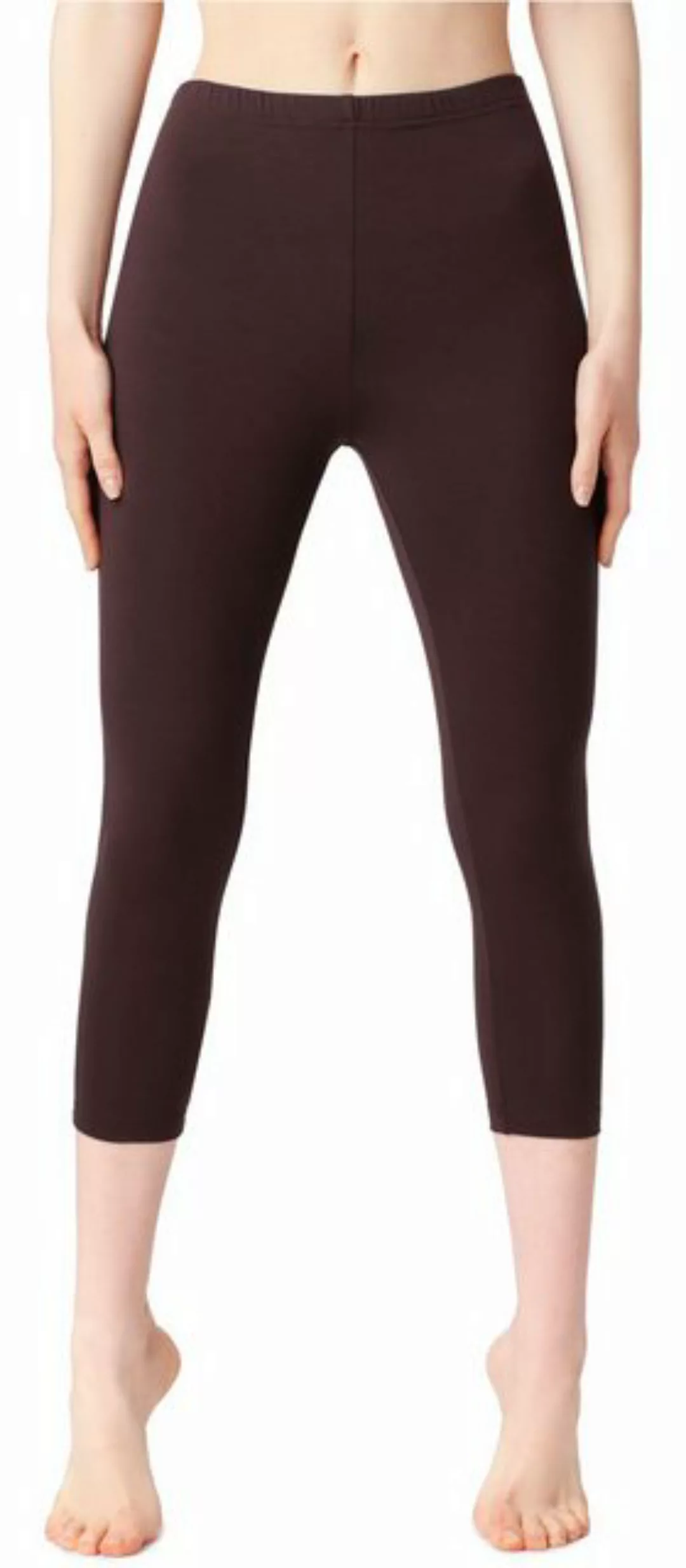 Bellivalini Leggings Damen 3/4 Capri Leggings aus Baumwolle BLV50-199 (1-tl günstig online kaufen