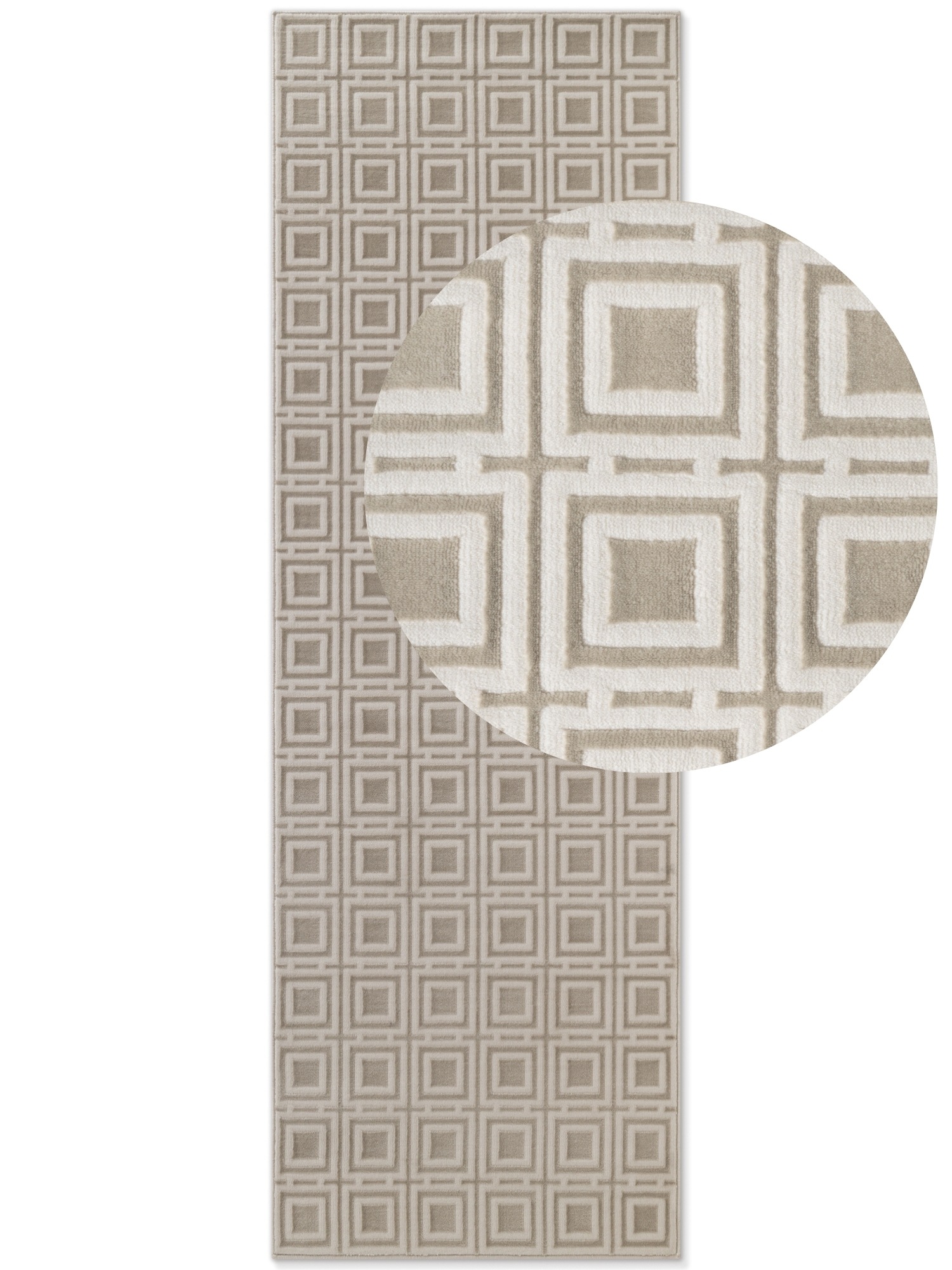 ELLE DECORATION Designteppich »Howlite«, rechteckig, 9 mm Höhe, Wohnzimmer, günstig online kaufen