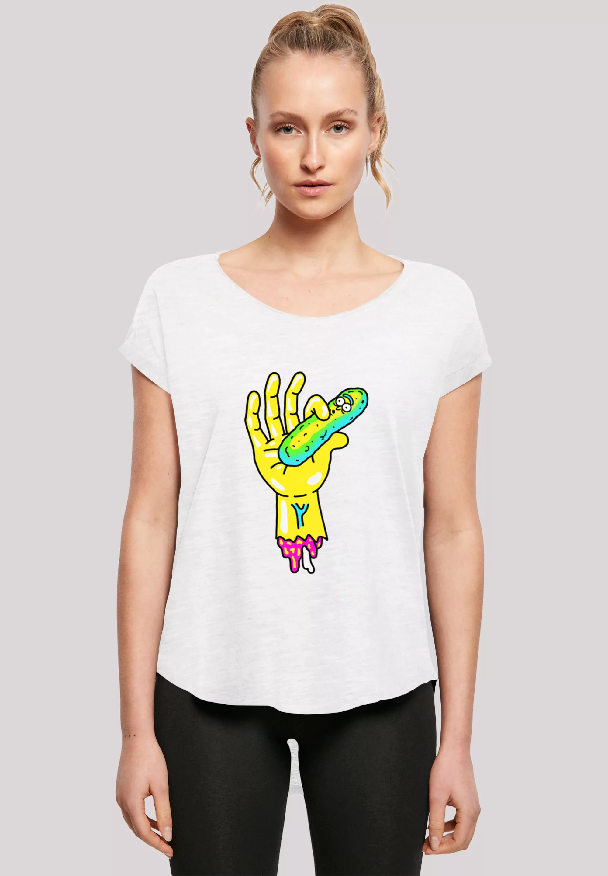 F4NT4STIC T-Shirt "Rick and Morty Pickle Hand", Print günstig online kaufen