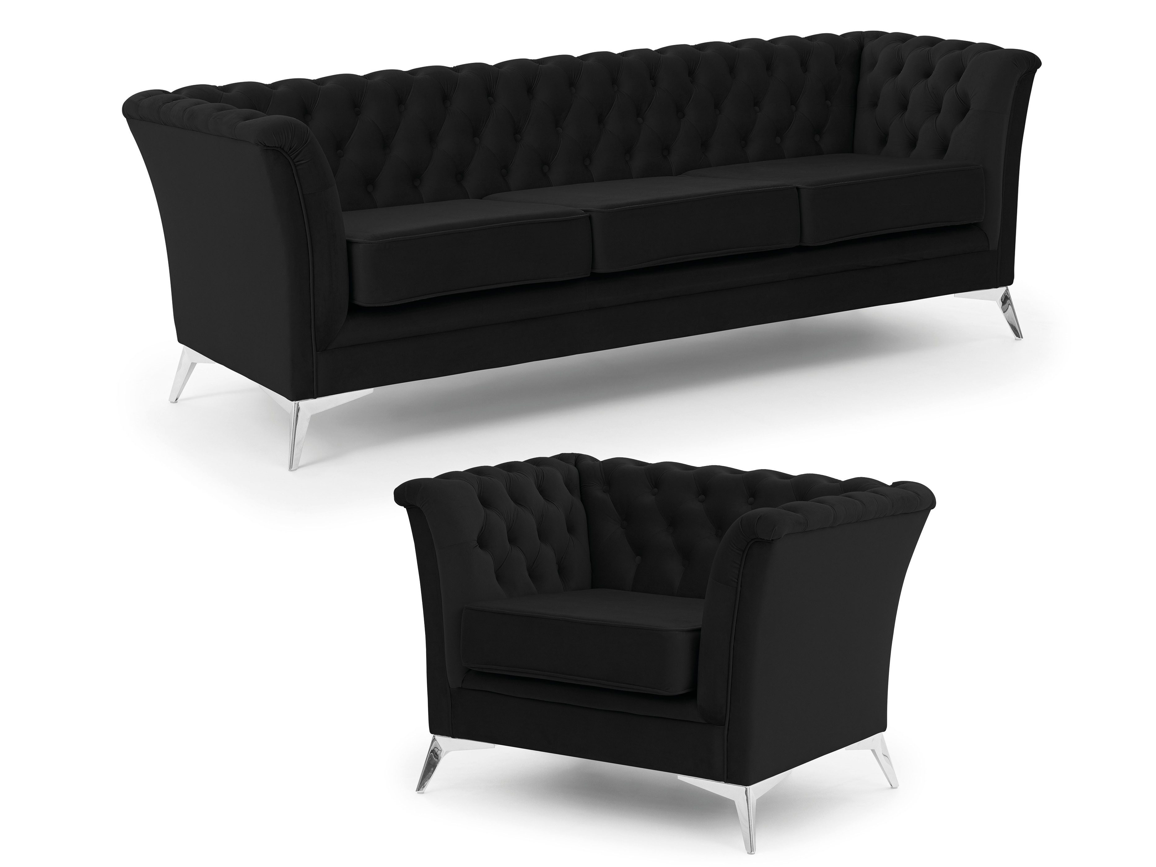 S-Style Möbel Polstergarnitur 3+1 Whitby, aus günstig online kaufen