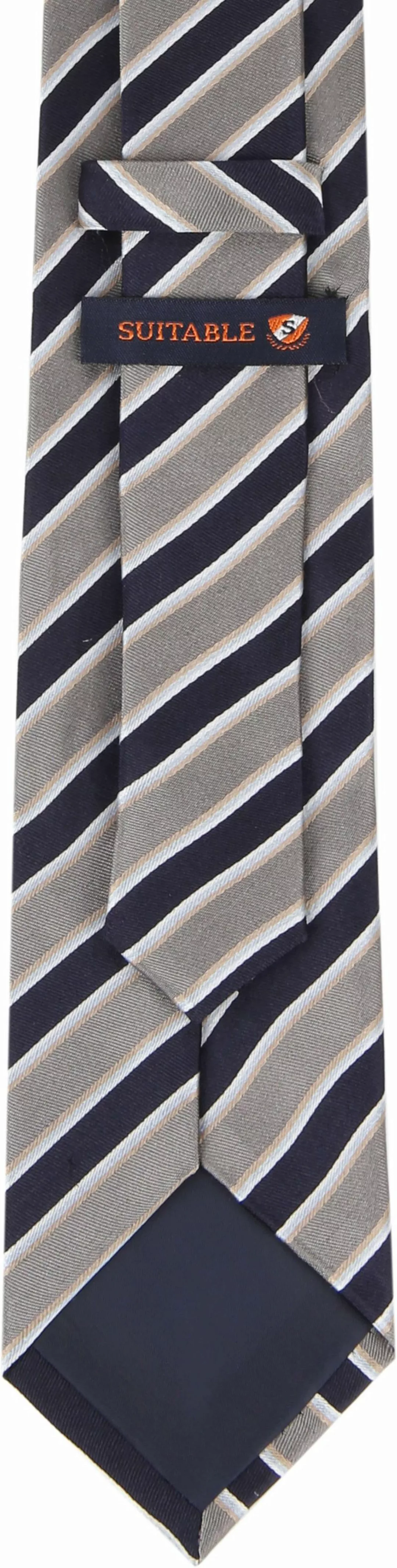 Krawatte Seide Streifen F82-10 - günstig online kaufen