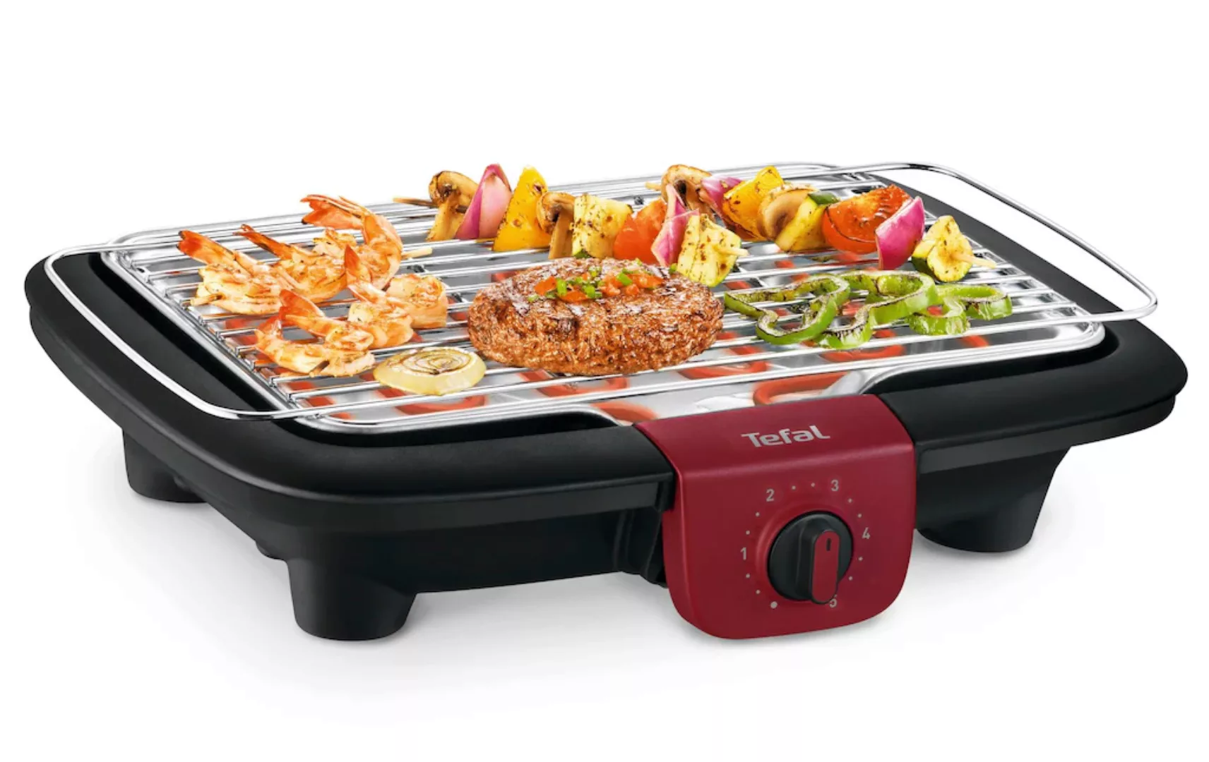 Tefal Tischgrill "BG90E5 Easygrill Adjust", 2300 W, 870 cm² Grillfläche, Au günstig online kaufen