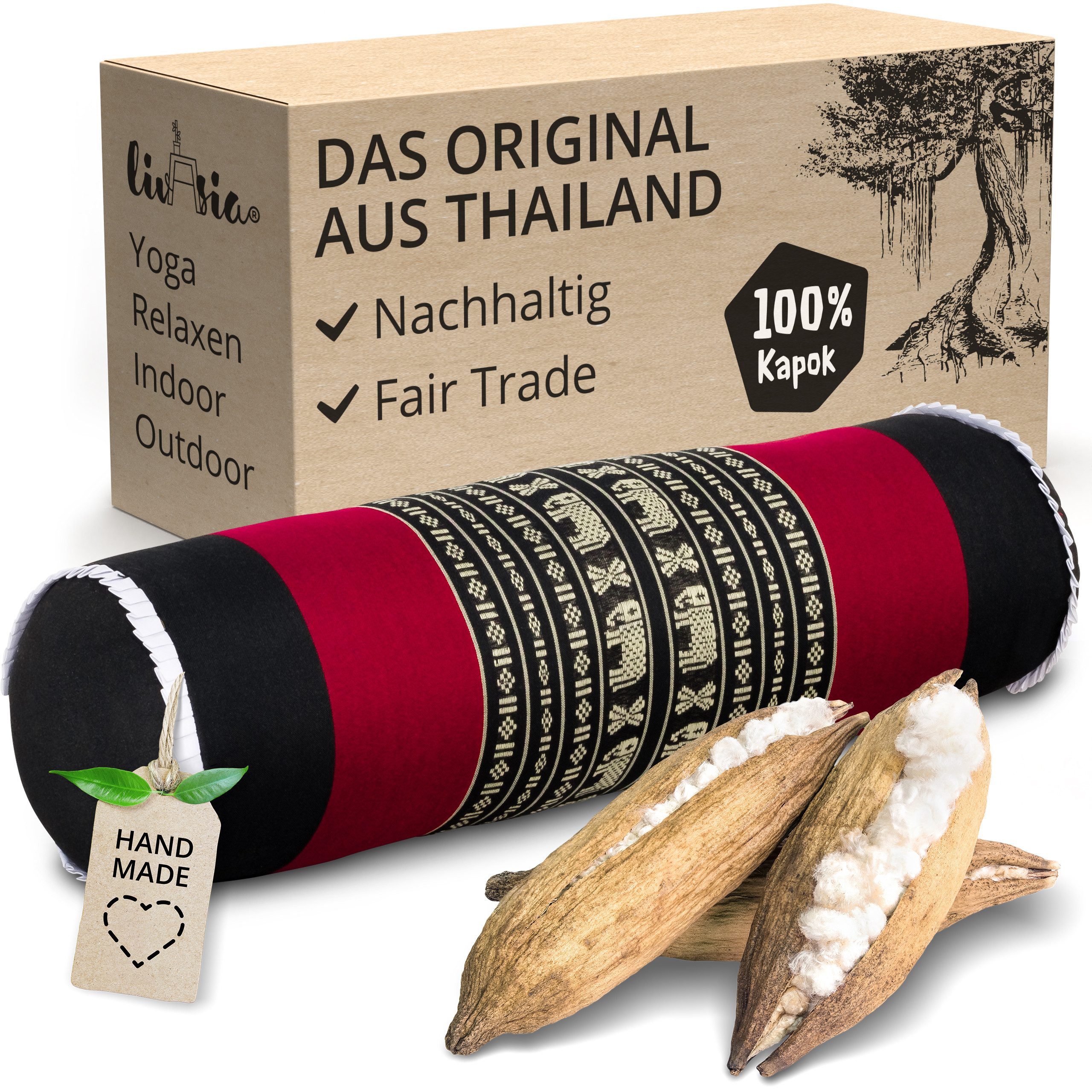 livasia Nackenrolle Nackenrolle, vegan und handgefertigt, günstig online kaufen