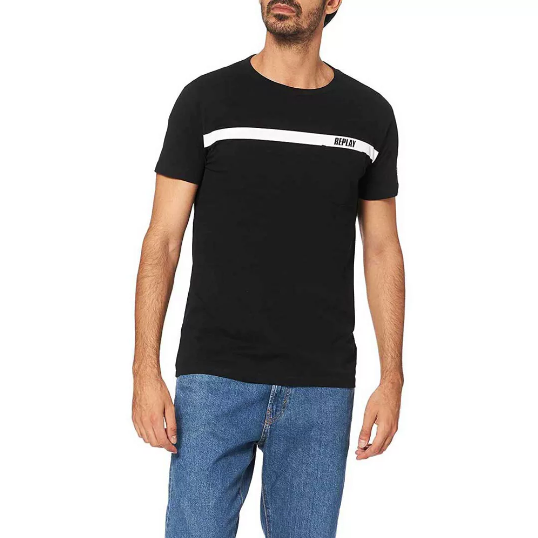 Replay M3426.000.2660 T-shirt 3XL Black günstig online kaufen