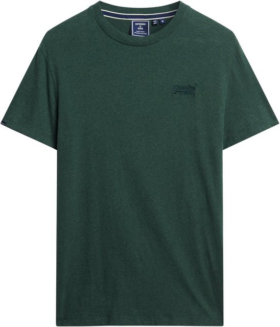 Superdry Rundhalsshirt Organic Cotton Essential Logo T-Shirt günstig online kaufen