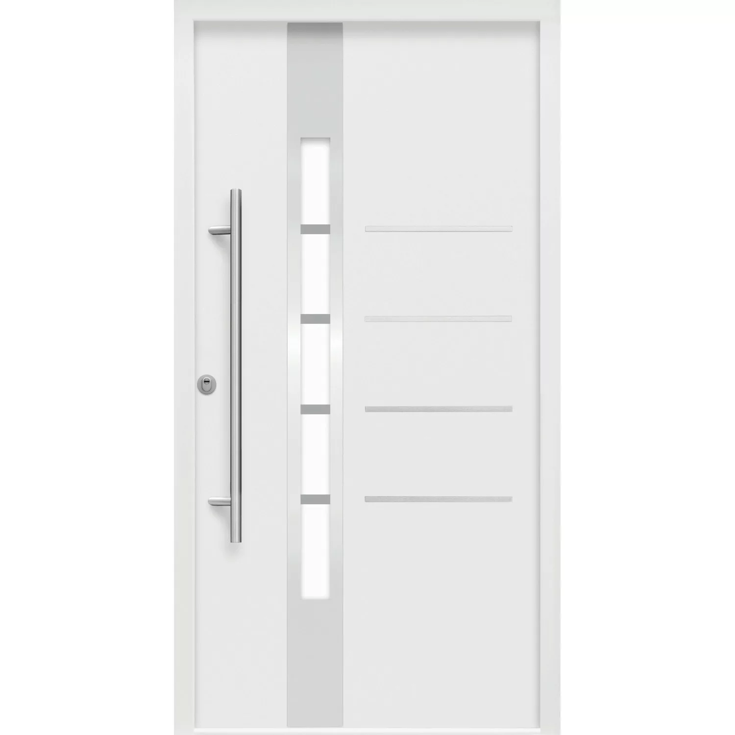 Splendoor Thermospace Haustür Berlin Prime 110x210 cm Weiß L günstig online kaufen