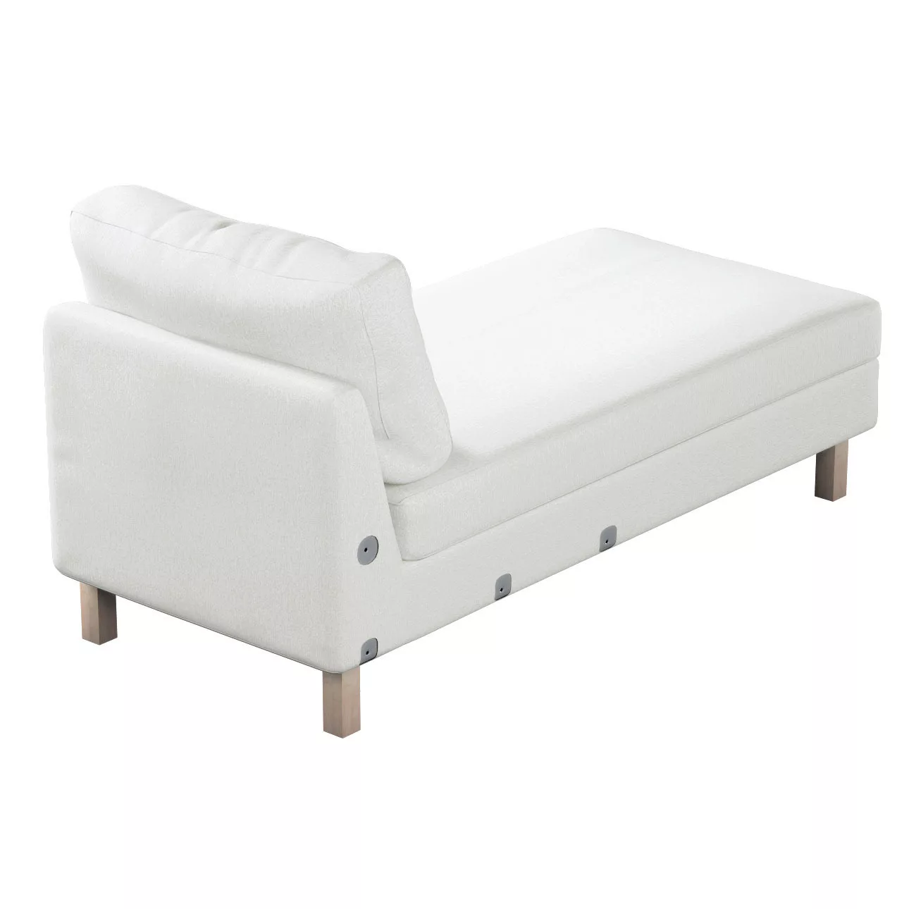 Bezug für Karlstad Recamiere Zustellsofa, kurz, creme, Bezug für Karlstad R günstig online kaufen