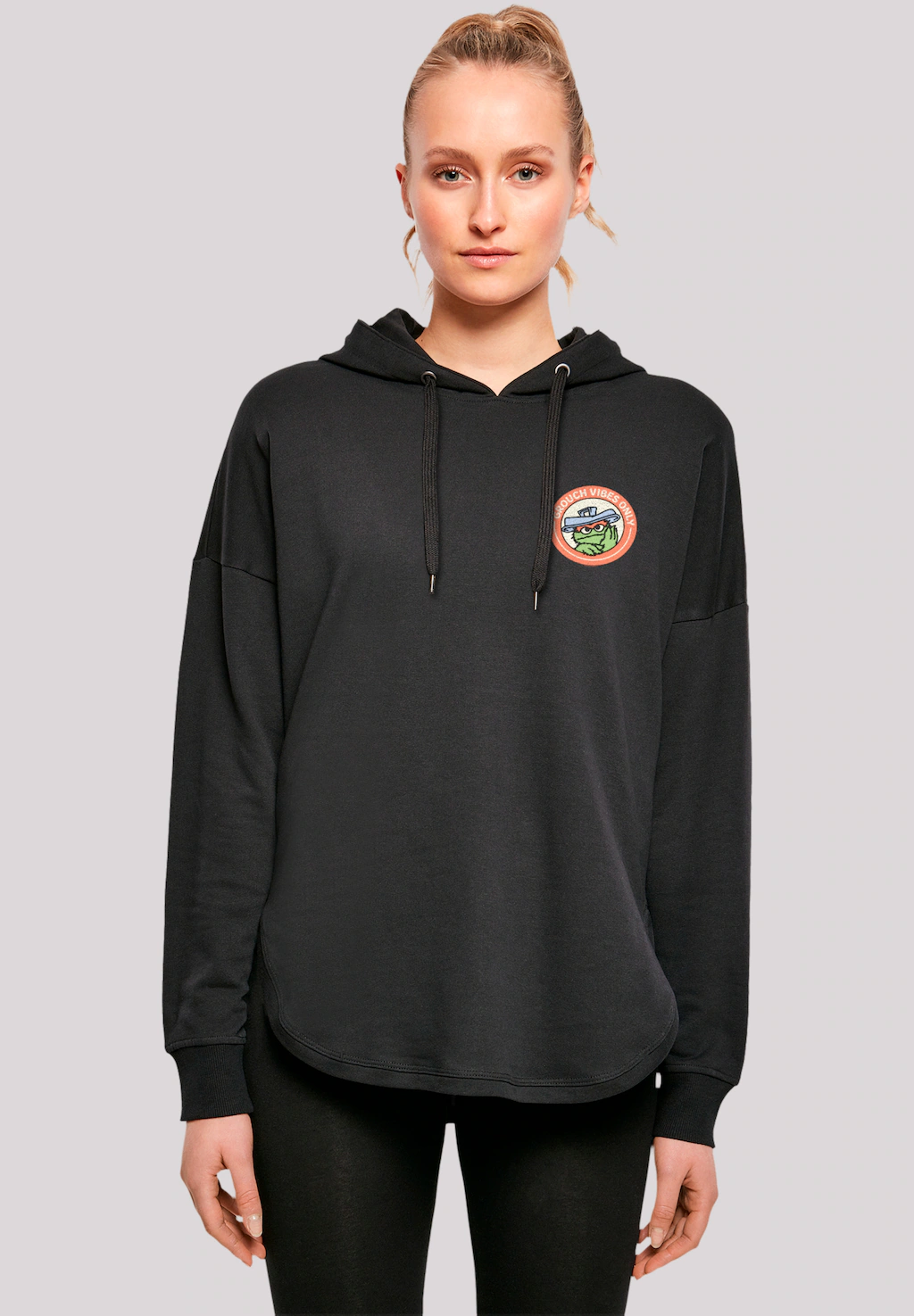 F4NT4STIC Kapuzenpullover "Sesamstraße Grouch Vibes Only", Premium Qualität günstig online kaufen