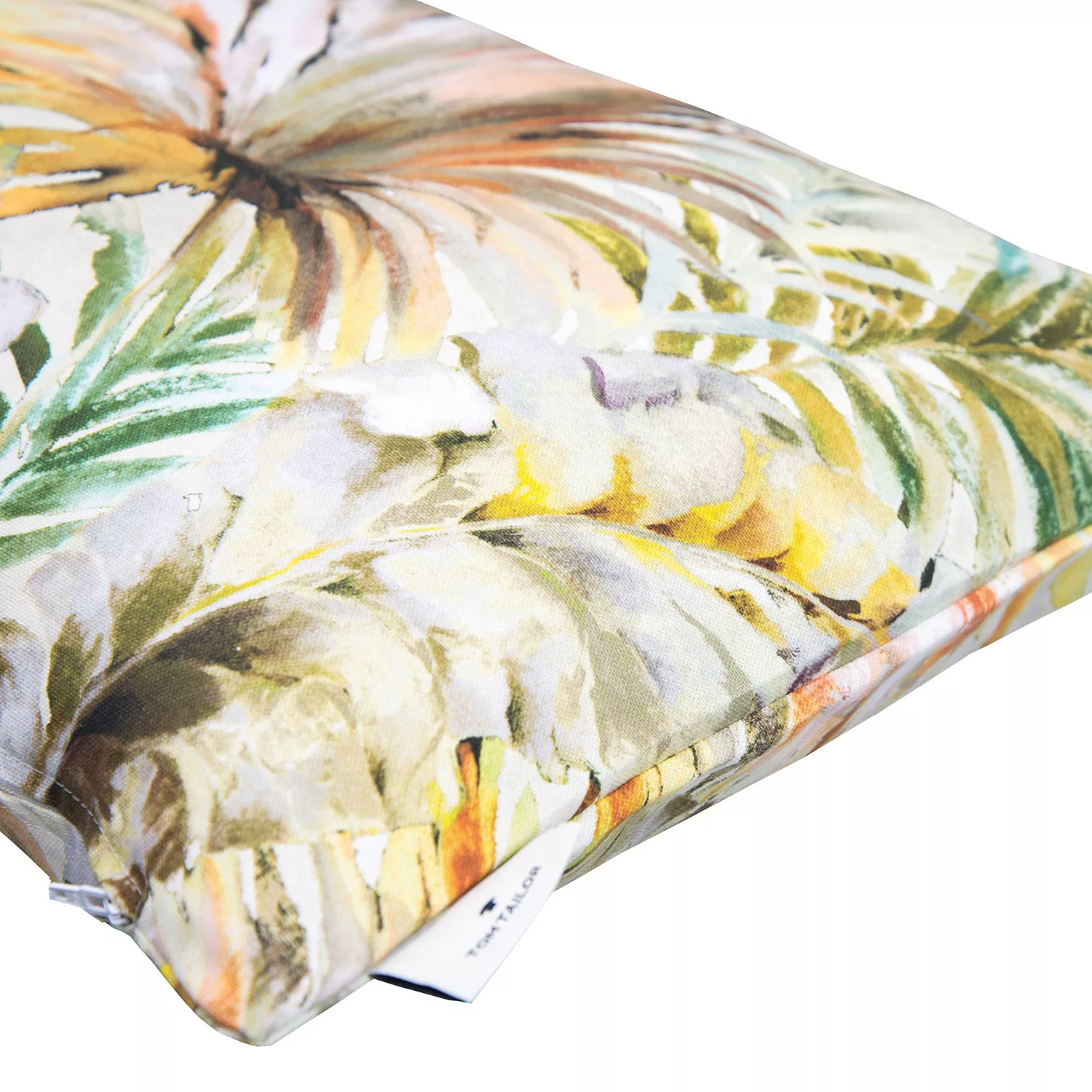 home24 Tom Tailor Kissenbezug Tropical Diversity Koralle 60x40 cm (BxH) Geb günstig online kaufen
