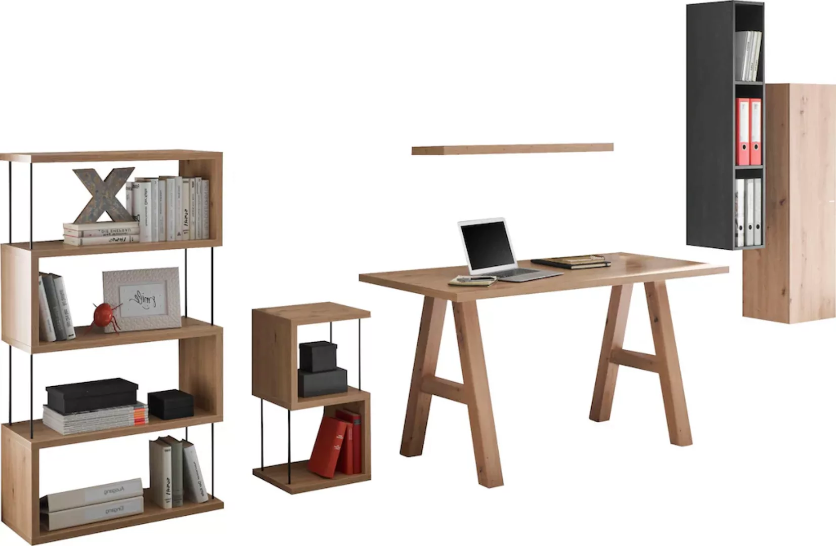 Mäusbacher Büromöbel-Set "Big System Office", (6 tlg.) günstig online kaufen