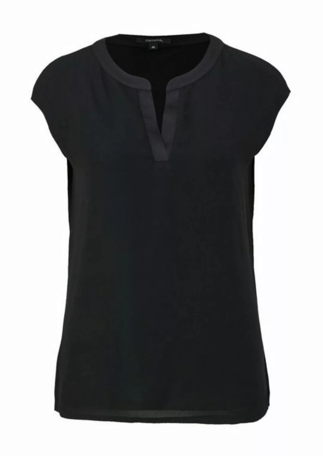 Comma T-Shirt Basic mit Tunika-Ausschnitt günstig online kaufen
