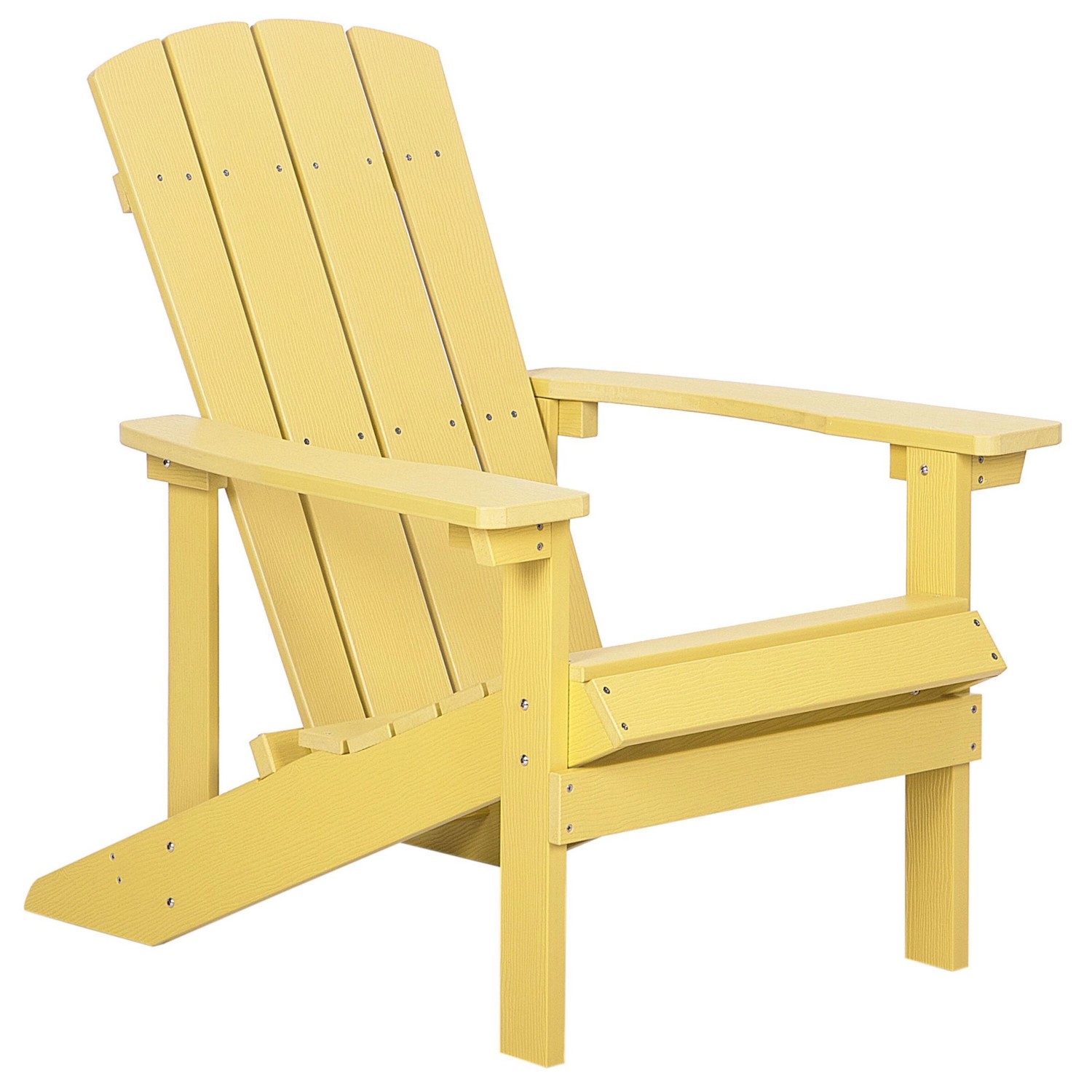 Beliani Gartenstuhl Gelb 88x75x88 günstig online kaufen