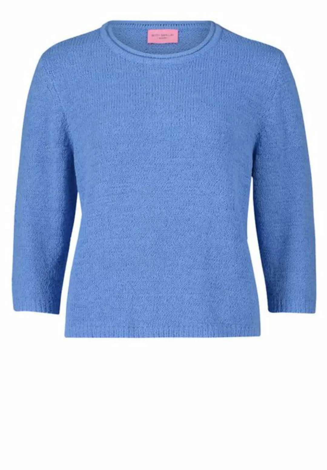 Betty Barclay Sweatshirt Strickpullover Kurz 3/4 Arm, Ocean Blue günstig online kaufen