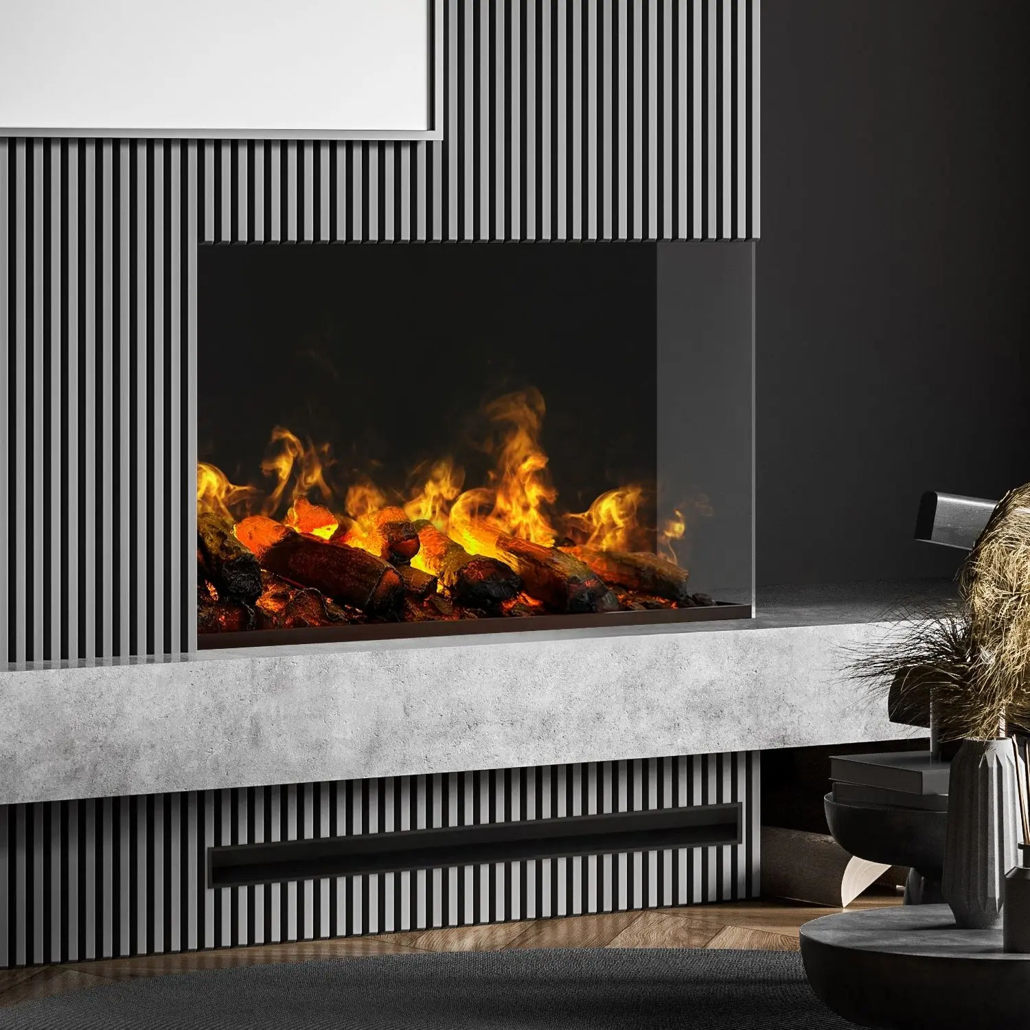 muenkel design wall fire electronic PRO FR 800 [Opti-myst Elektrokamineinsa günstig online kaufen