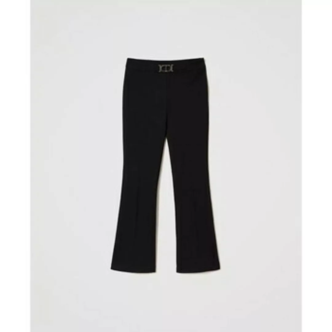 Twin Set  3/4 Jeans PANTALONE FLARE CON FIBBIA OVAL T Art. 241TP2274 günstig online kaufen