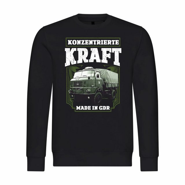 deinshirt Rundhalspullover Herren Sweatshirt Konzentrierte Kraft Mit Print günstig online kaufen