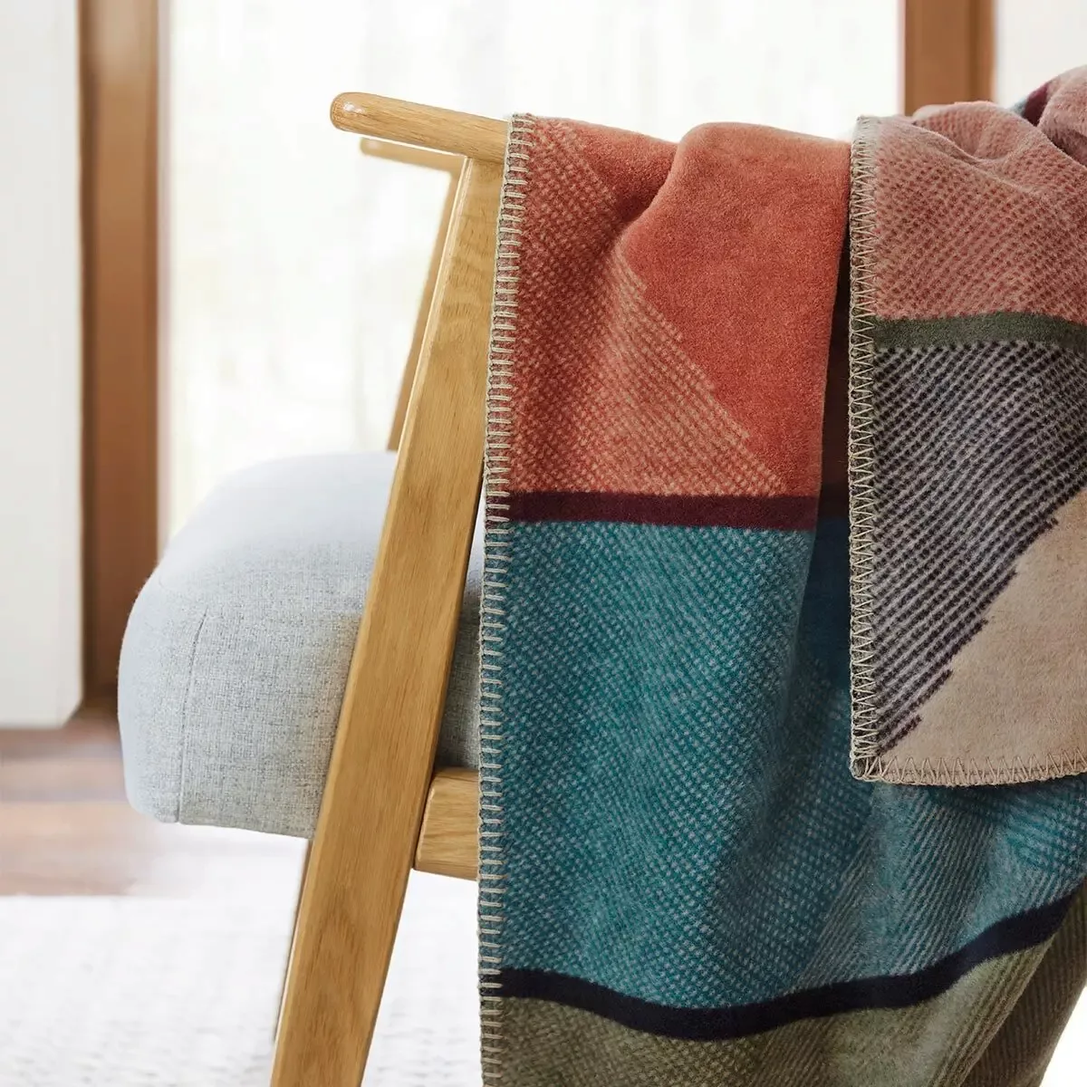 IBENA Wohndecke »Jacquard Decke Alexandria«, in kräftigen Farben günstig online kaufen