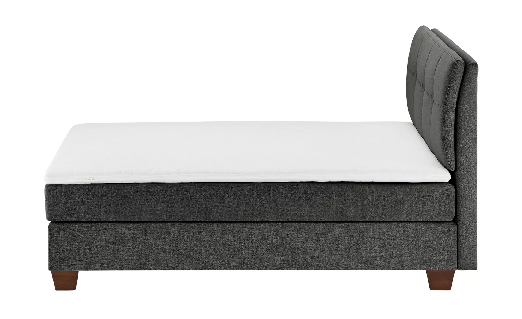 SKAGEN BEDS Boxspringbett  Vegg ¦ grau ¦ Maße (cm): B: 145 H: 112,5 Betten günstig online kaufen