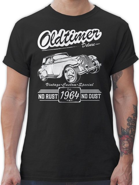 Shirtracer T-Shirt Sechzig Oldtimer Baujahr 1964 60. Geburtstag günstig online kaufen