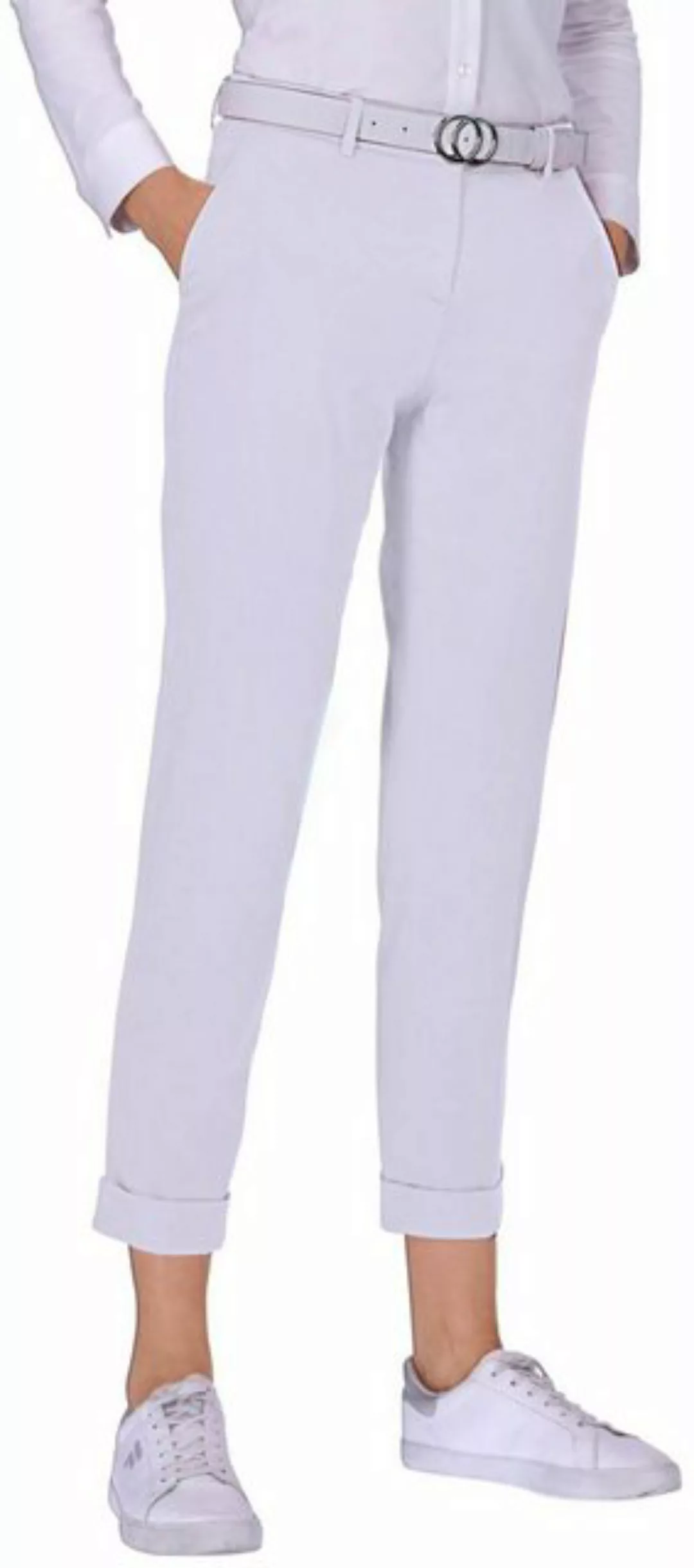 Brax 7/8-Hose BRAX 7/8 Hose Maron weiß Slim Fit Ultra Light Baumwoll-Stretc günstig online kaufen