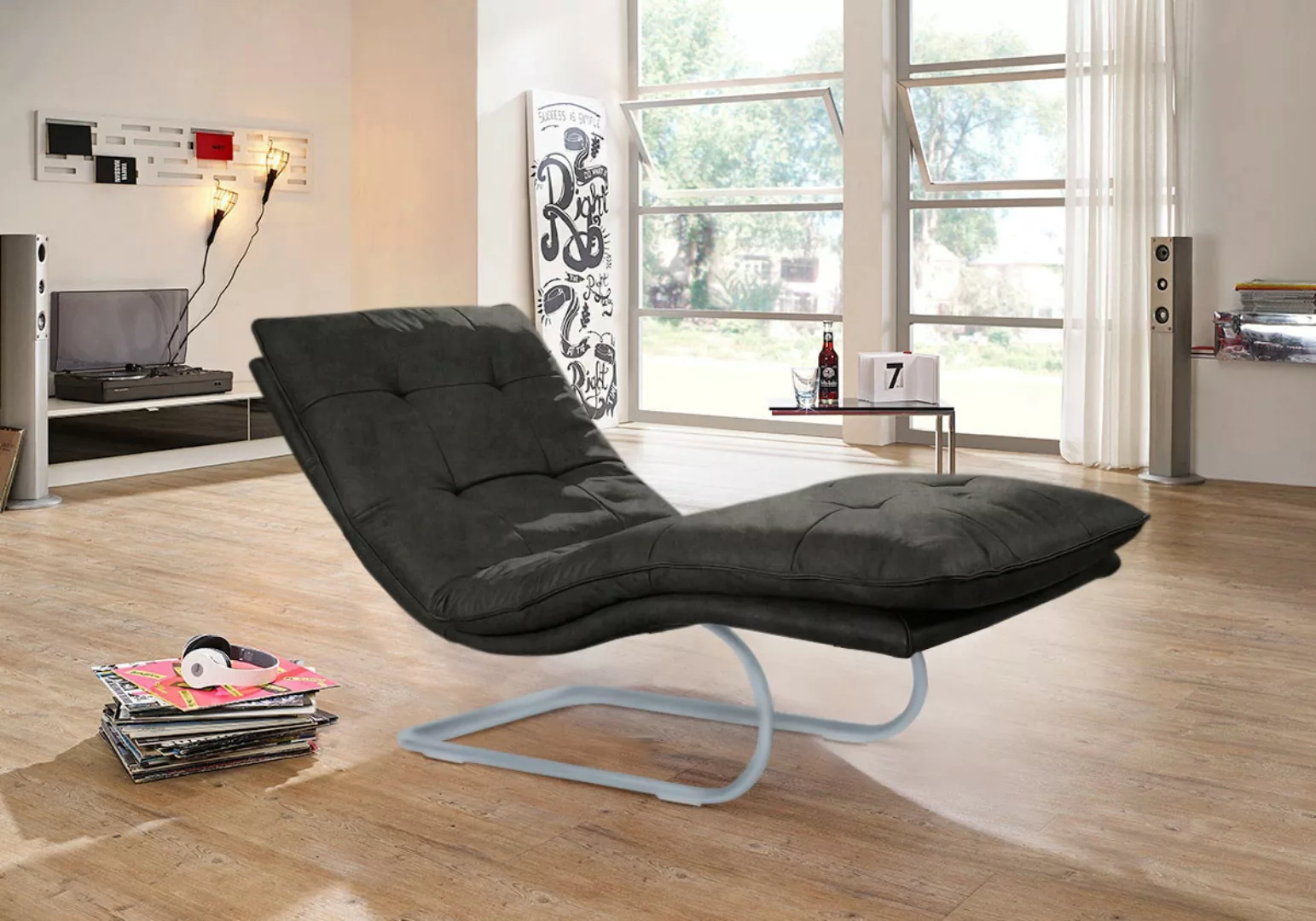 W.SCHILLIG Relaxliege "daily dreams", in Waffelkissen-Optik, wahlweise mit günstig online kaufen