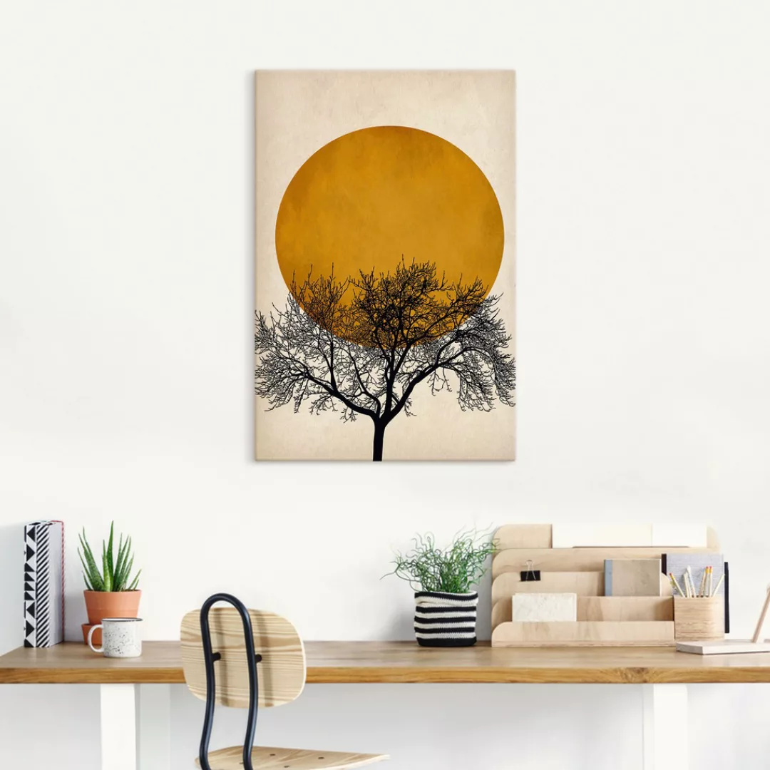 Artland Wandbild »Wintermorgen«, Baumbilder, (1 St.) günstig online kaufen