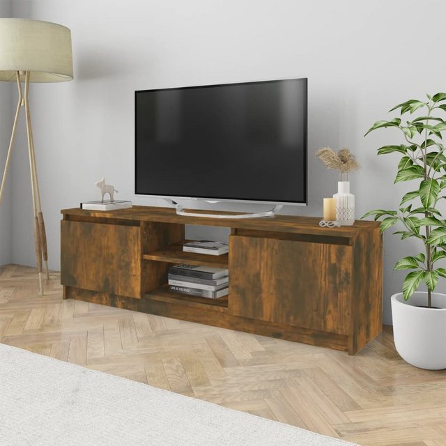 vidaXL TV-Schrank TV-Schrank Räuchereiche 120x30x35,5 cm Holzwerkstoff (1-S günstig online kaufen