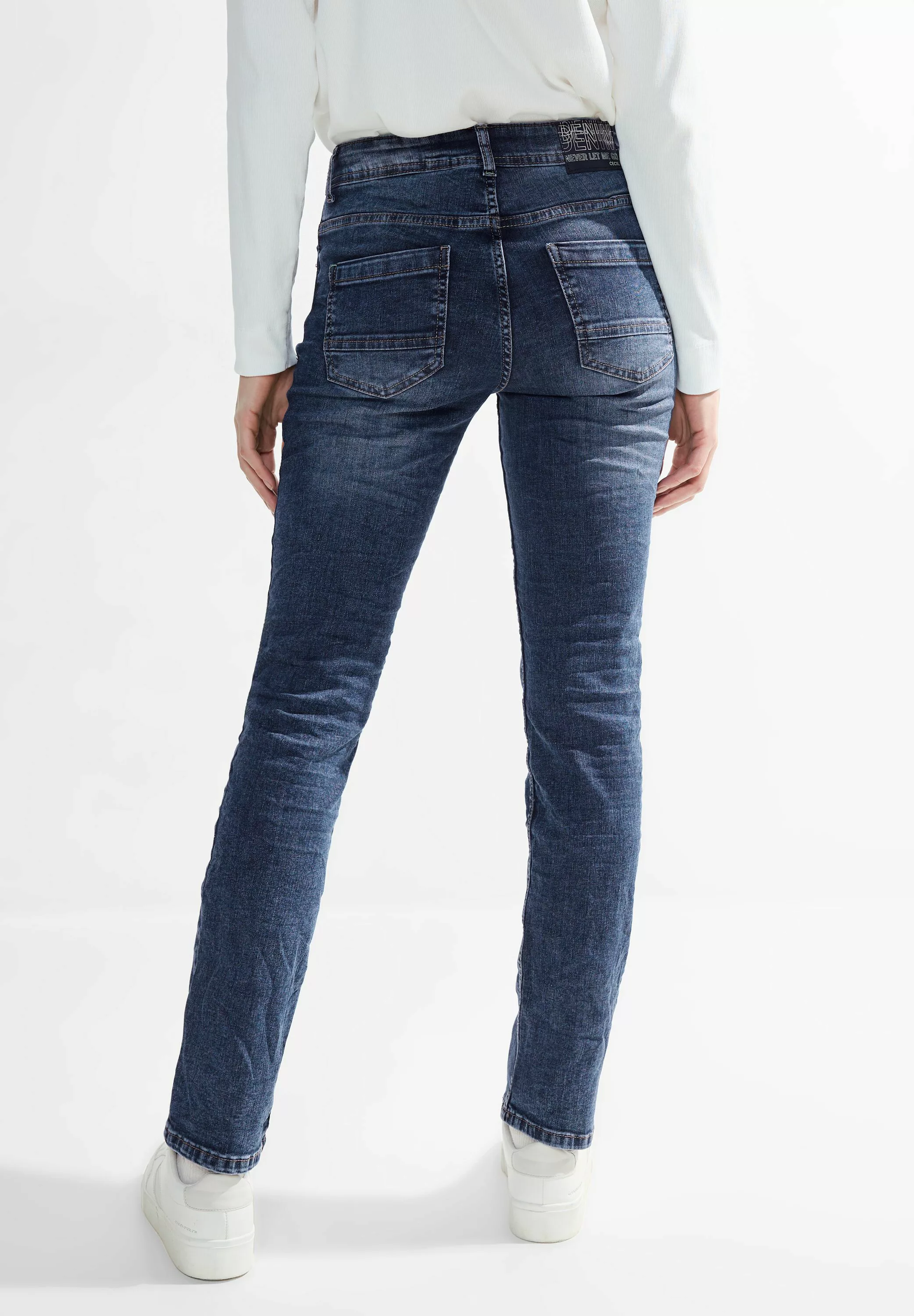 Cecil Slim-fit-Jeans, High Waist günstig online kaufen