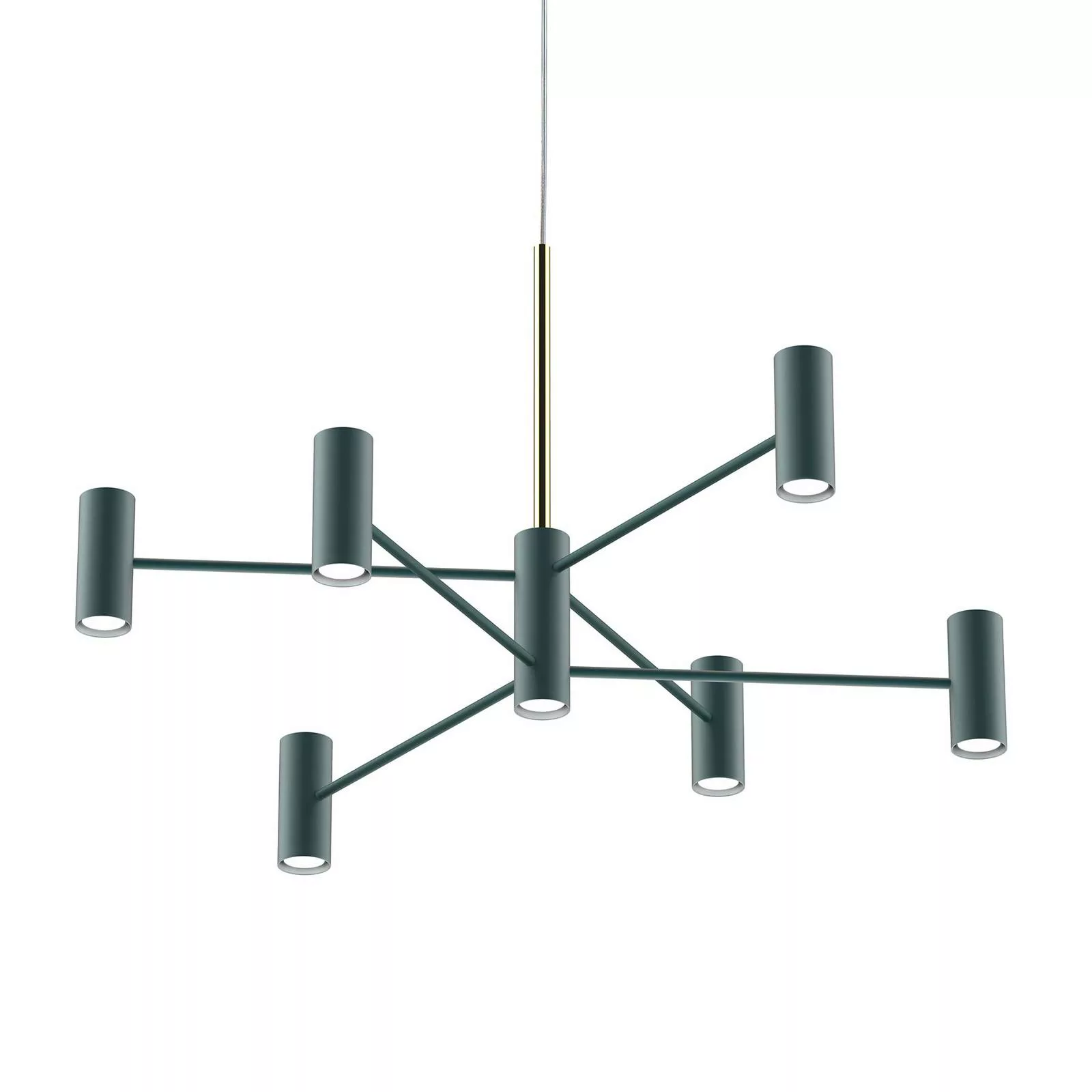 Modo Luce Chandelier Hängelampe 13fl 100cm schwarz günstig online kaufen