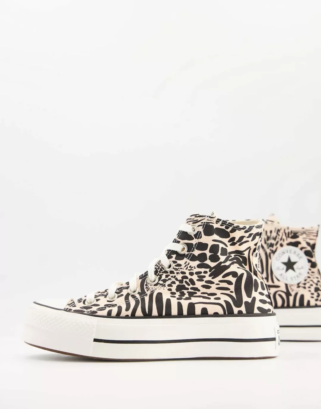 Converse – Chuck Taylor All Star Lift – Sneaker mit Leopardenmuster-Mehrfar günstig online kaufen