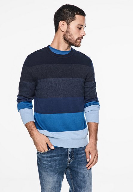 STREET ONE MEN Rollkragenpullover, aus reiner Baumwolle günstig online kaufen