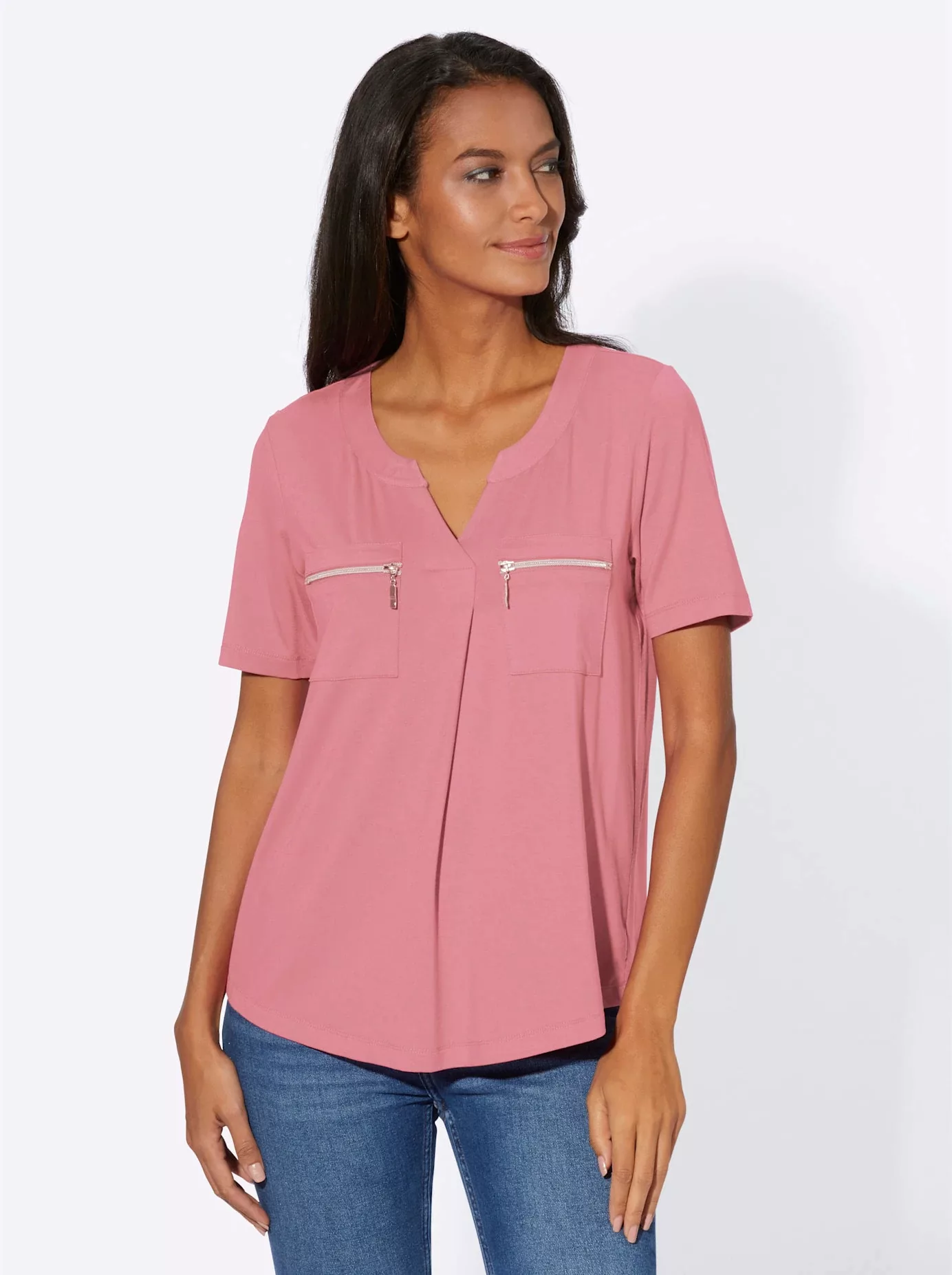 Casual Looks Kurzarmshirt "Shirt" günstig online kaufen