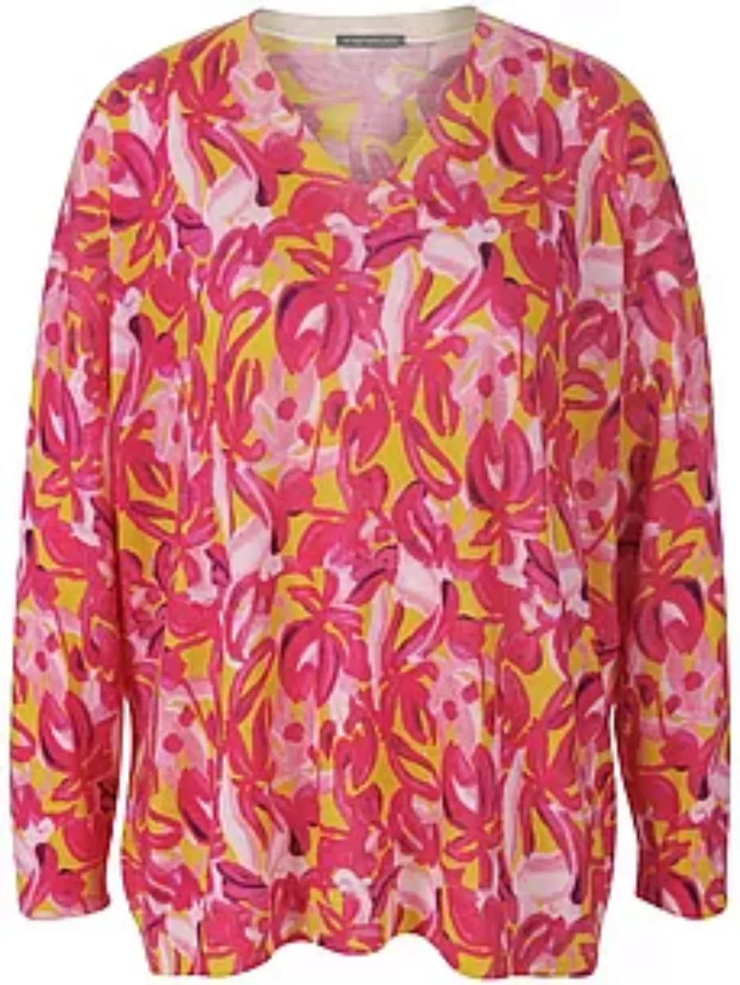 Pullover V-Ausschnitt in bed with you pink günstig online kaufen