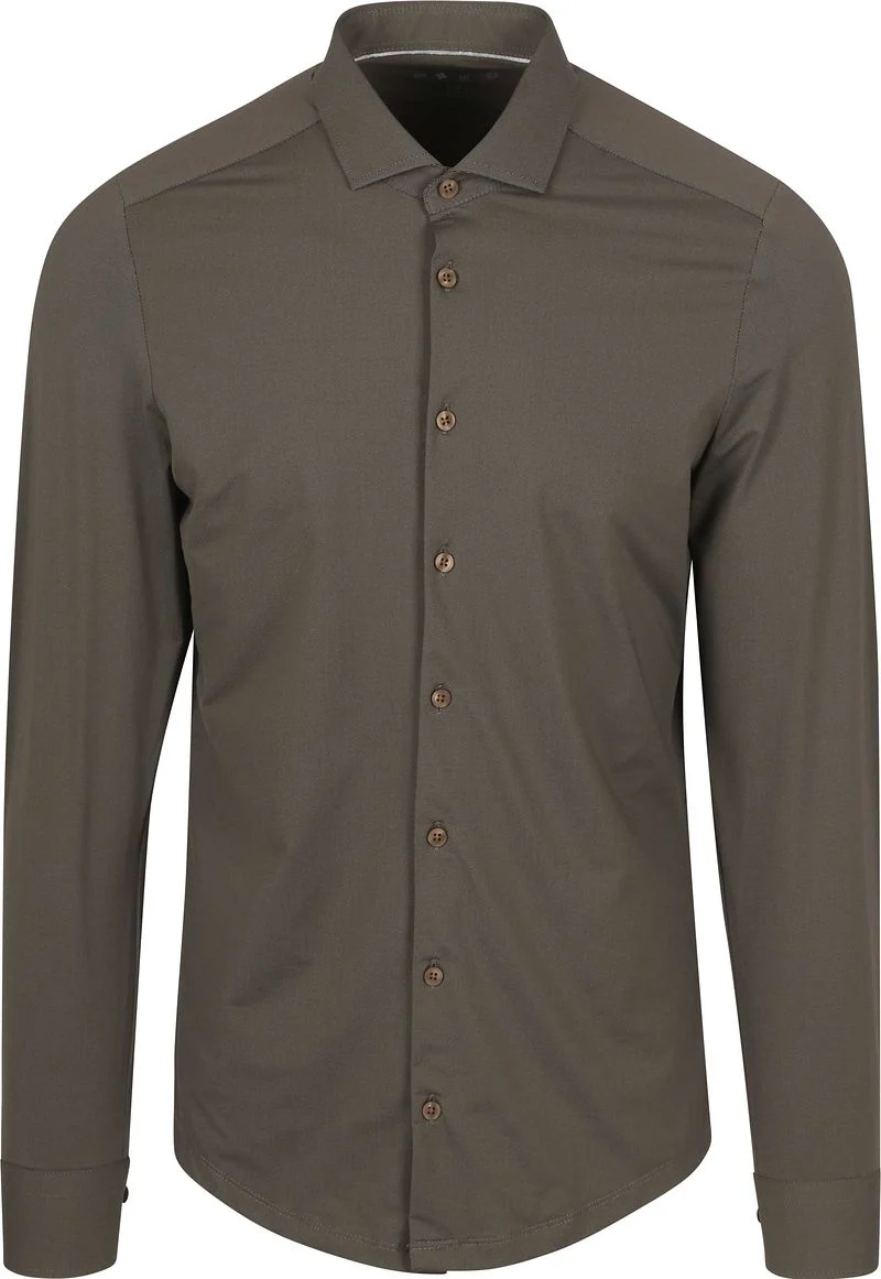 Pure The Functional Shirt Super Stretch Braun - Größe 40 günstig online kaufen