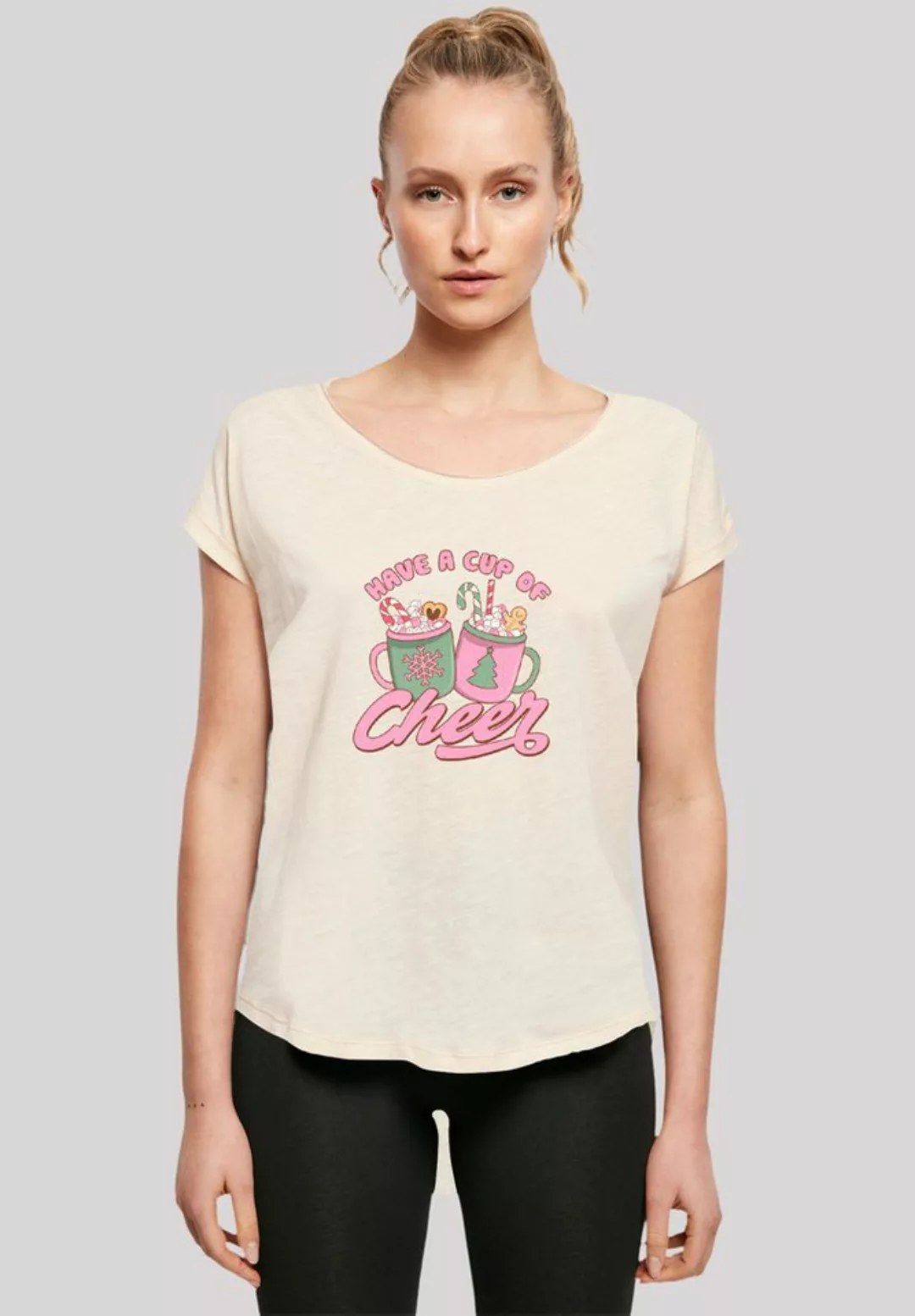 F4NT4STIC T-Shirt "Have a Cup of Cheer Weihnachten", Premium Qualität, Weih günstig online kaufen