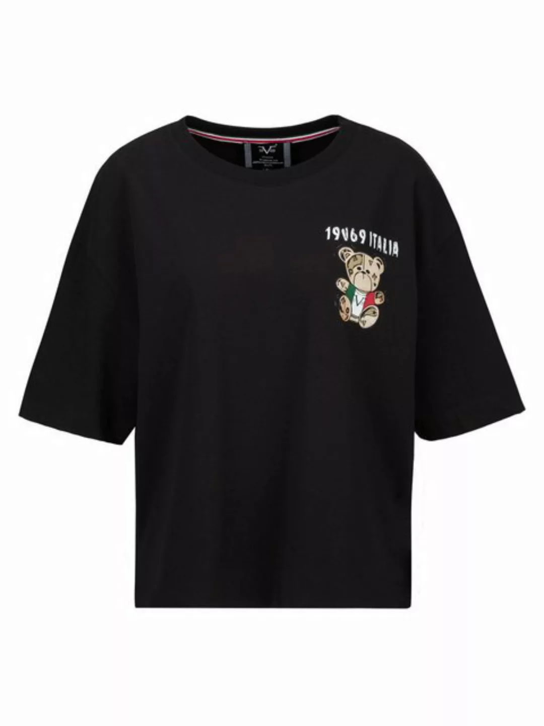 19V69 ITALIA T-Shirt PETONIA ITALIA TEDDY Oversize mit großem Teddyprint günstig online kaufen