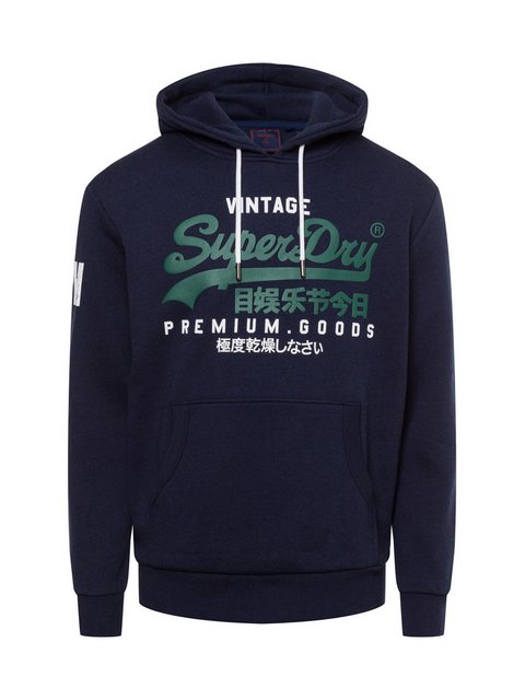 Superdry Hoodie Superdry Herren Hoodie VL HOOD Midnight Blue Grit Dunkelbla günstig online kaufen