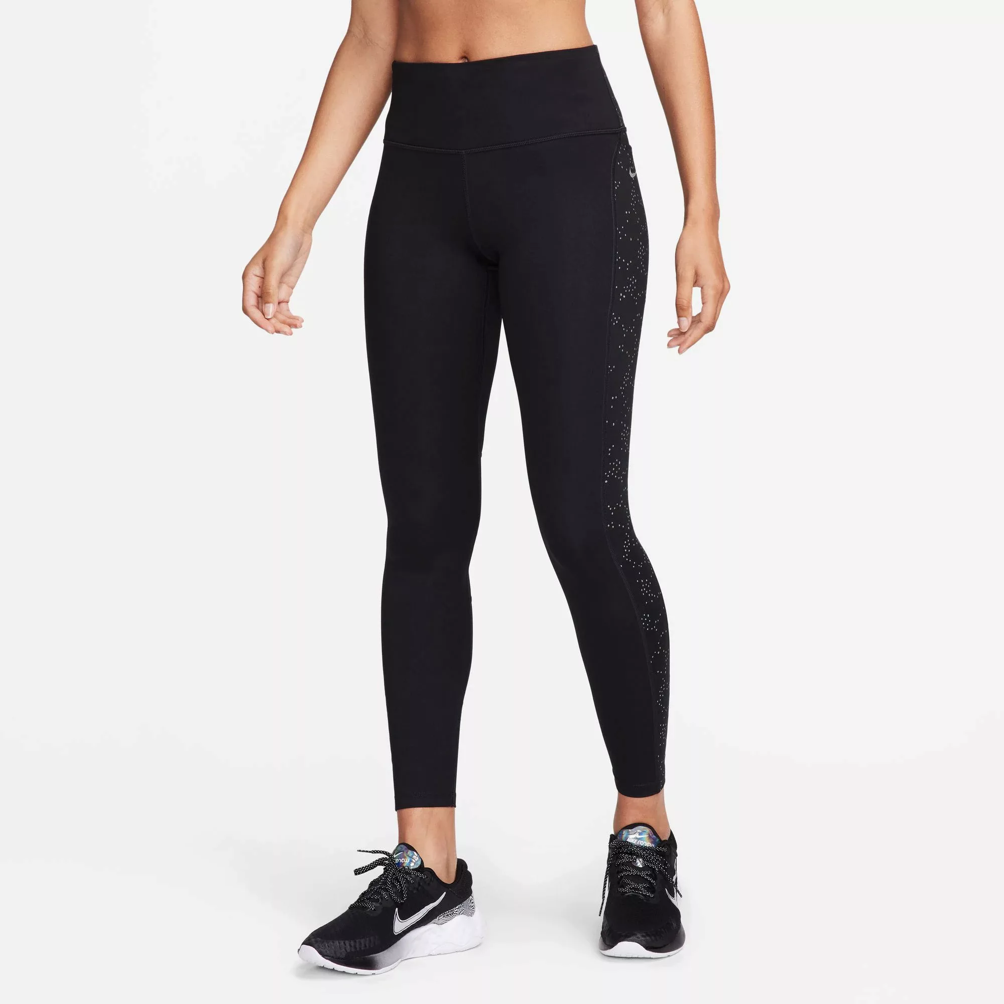 Nike Laufhose "FAST WOMENS MID-RISE / LEGGING" günstig online kaufen