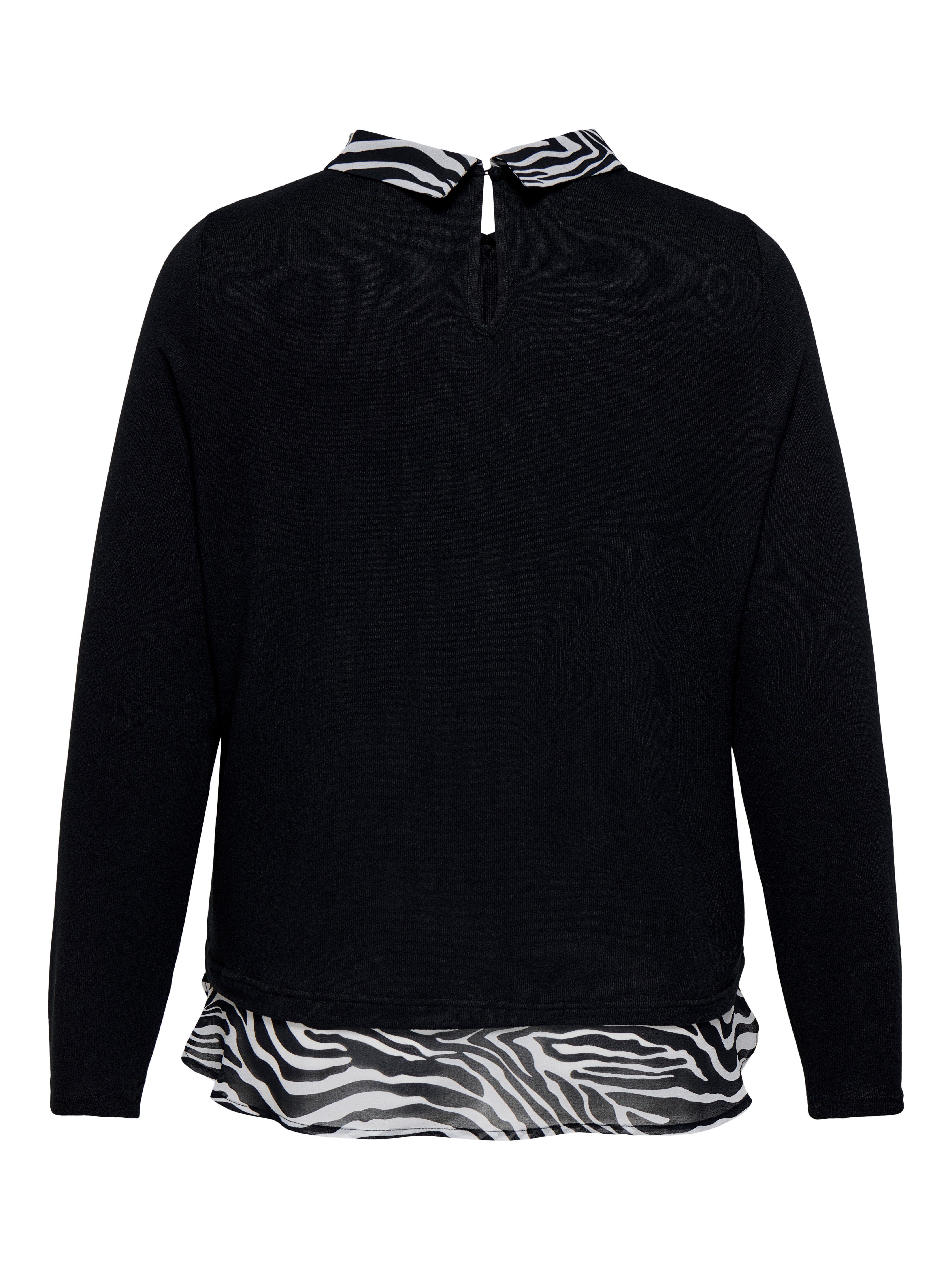 ONLY CARMAKOMA Blusenshirt CARALBA LS MIX günstig online kaufen